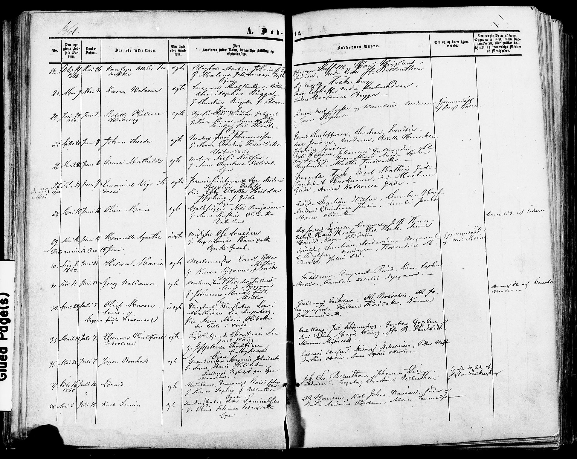 Fredrikstad prestekontor Kirkebøker, AV/SAO-A-11082/F/Fa/L0006: Ministerialbok nr. 6, 1857-1878, s. 31