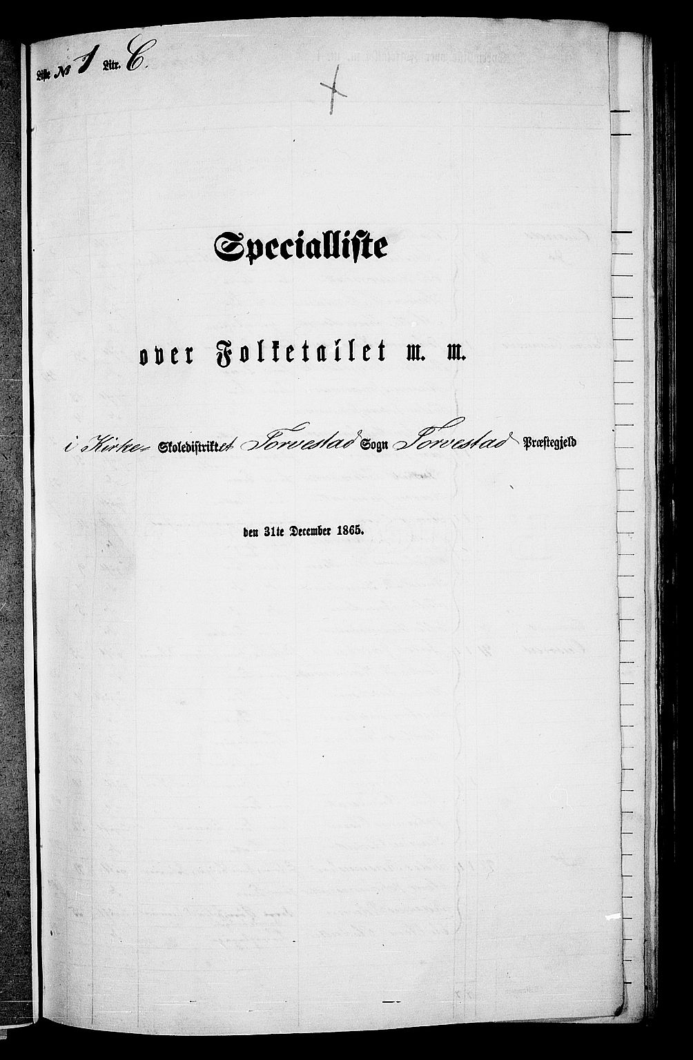 RA, Folketelling 1865 for 1152L Torvastad prestegjeld, Torvastad sokn, Skåre sokn og Utsira sokn, 1865, s. 42