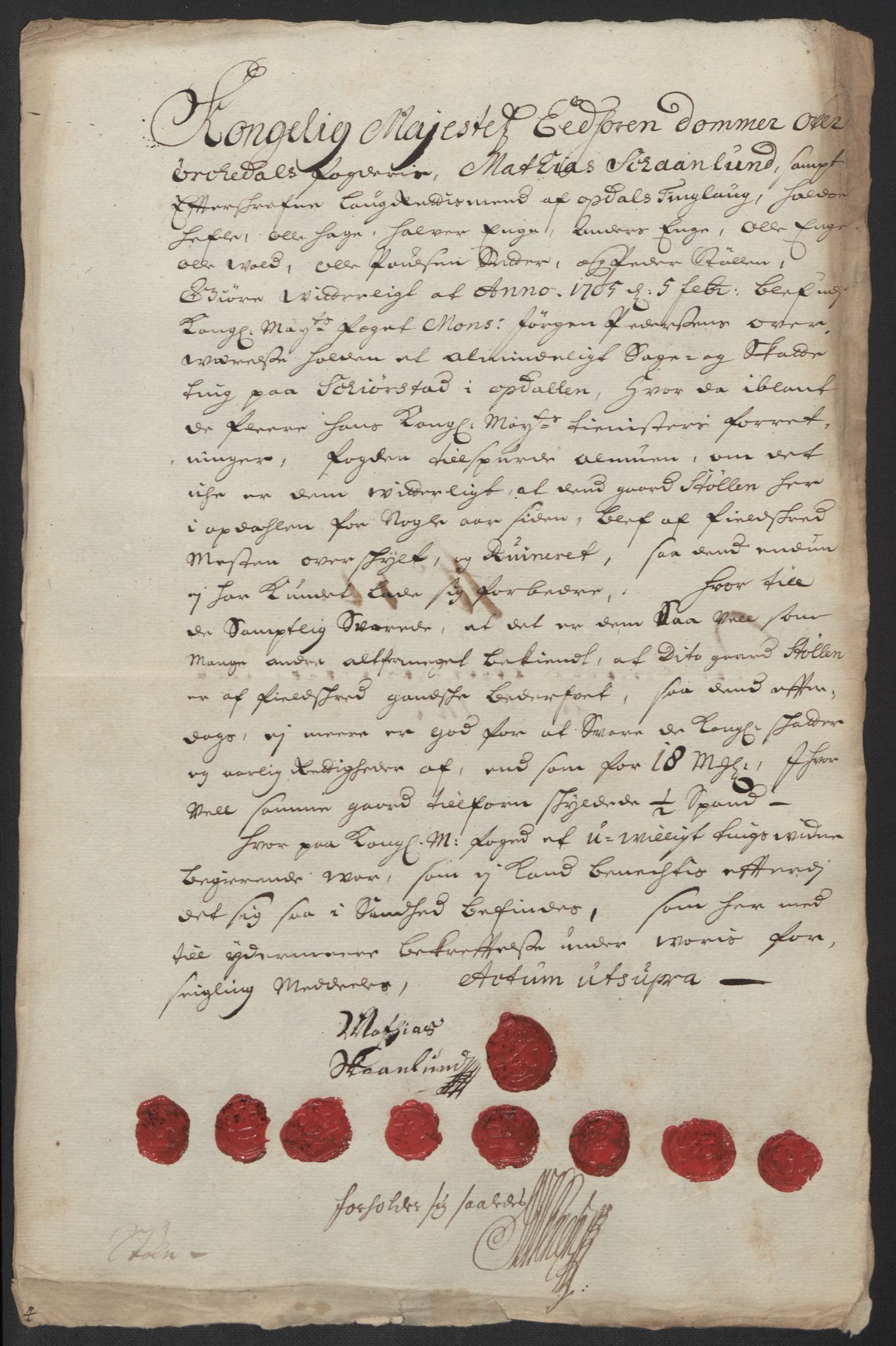 Rentekammeret inntil 1814, Reviderte regnskaper, Fogderegnskap, AV/RA-EA-4092/R60/L3954: Fogderegnskap Orkdal og Gauldal, 1704, s. 237