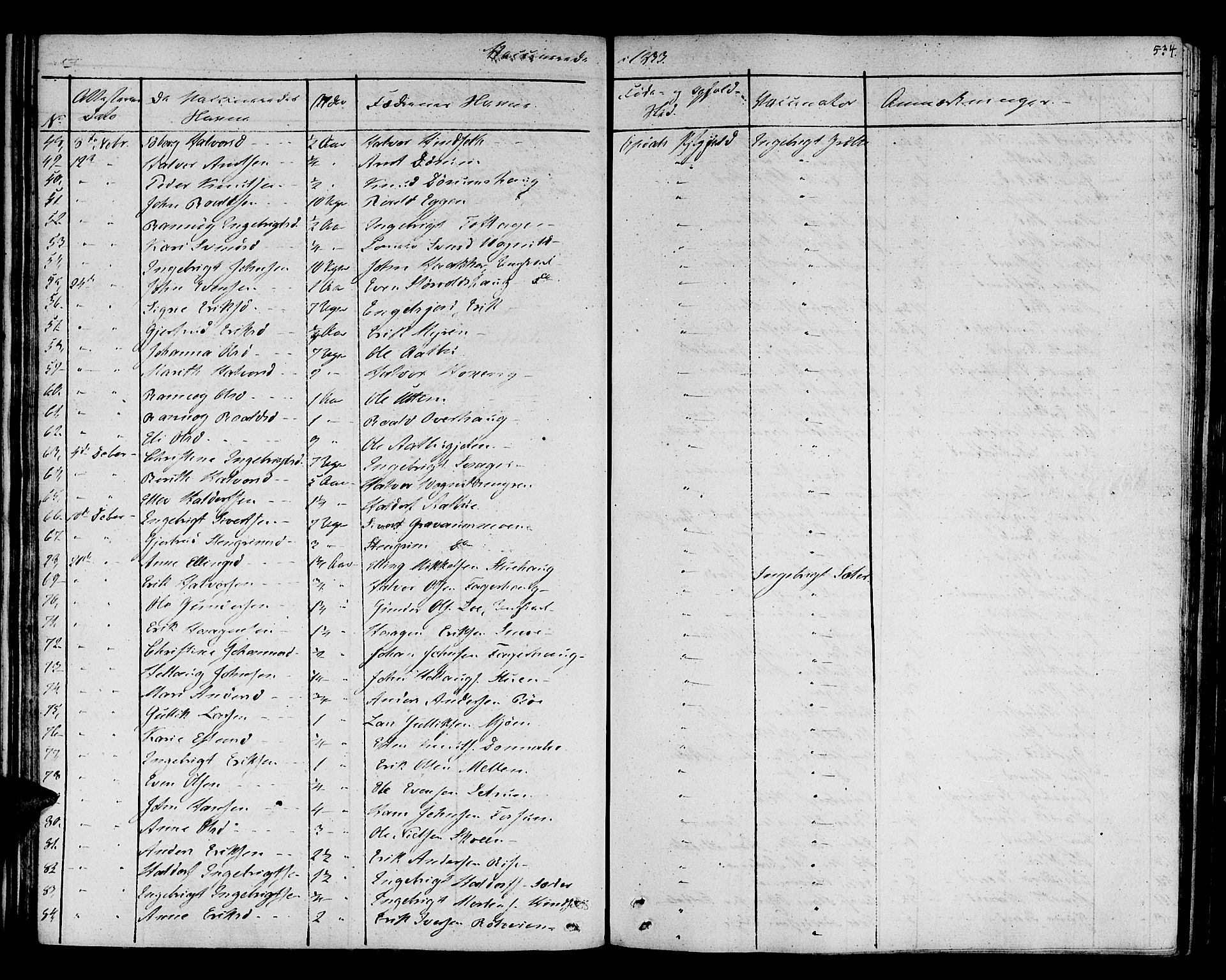 Ministerialprotokoller, klokkerbøker og fødselsregistre - Sør-Trøndelag, SAT/A-1456/678/L0897: Ministerialbok nr. 678A06-07, 1821-1847, s. 534
