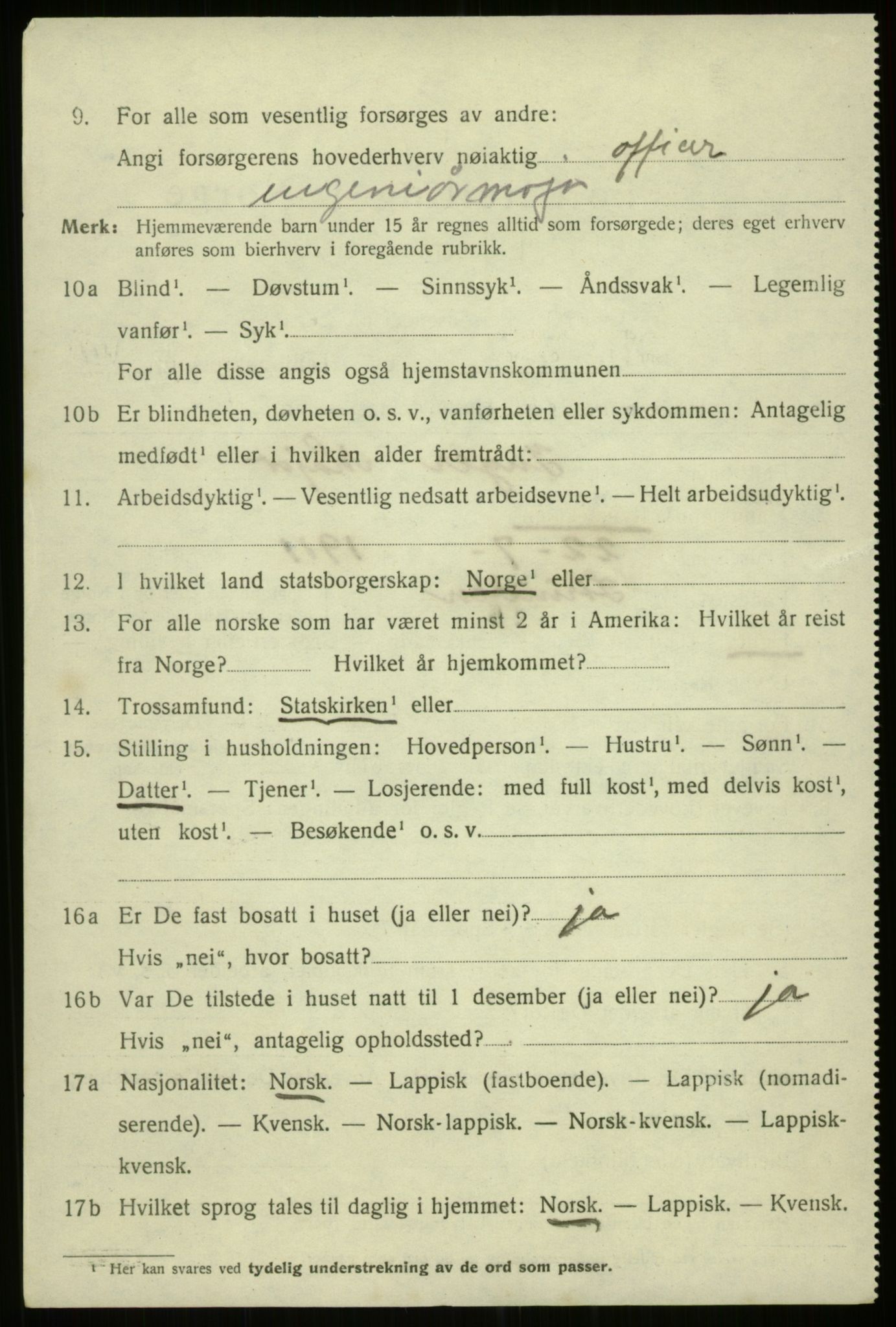 SATØ, Folketelling 1920 for 1901 Harstad ladested, 1920, s. 9755