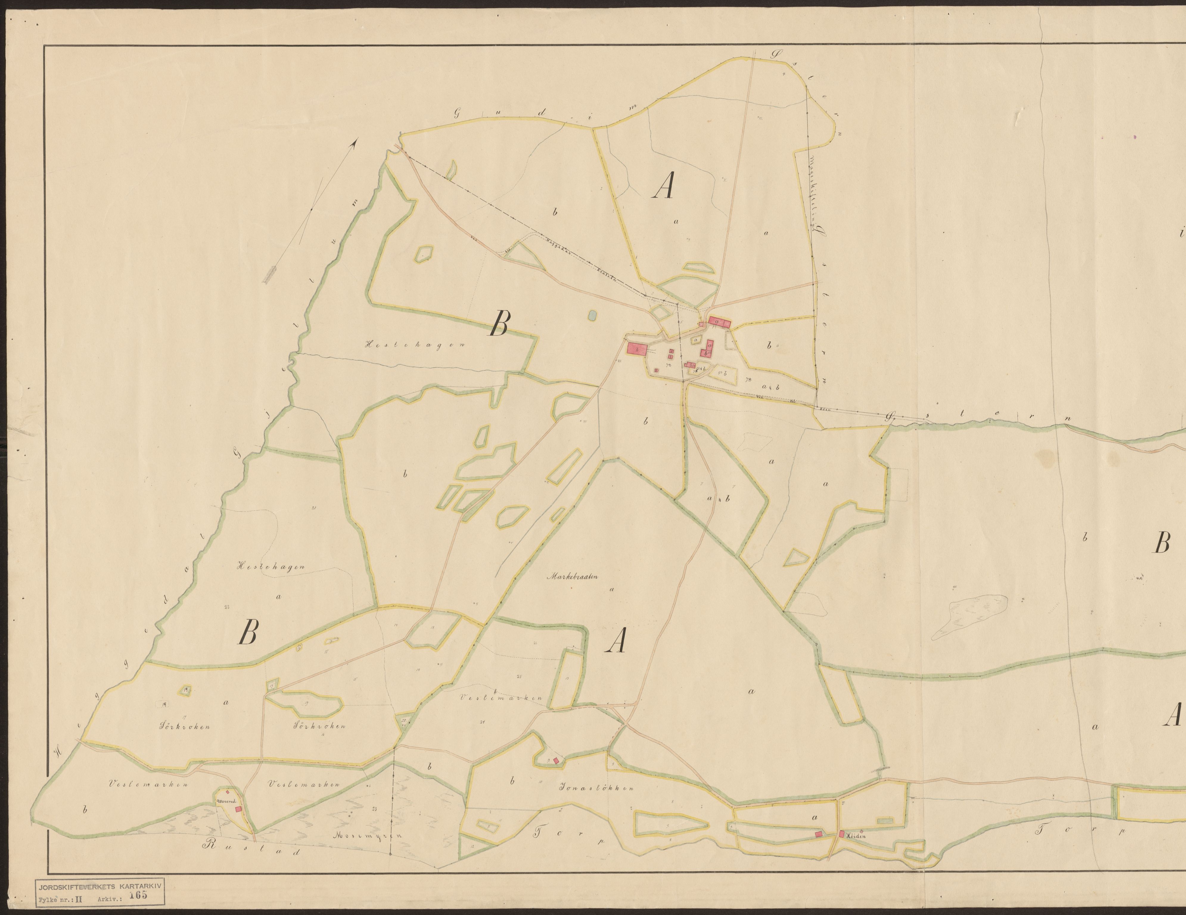 Jordskifteverkets kartarkiv, AV/RA-S-3929/T, 1859-1988, s. 225