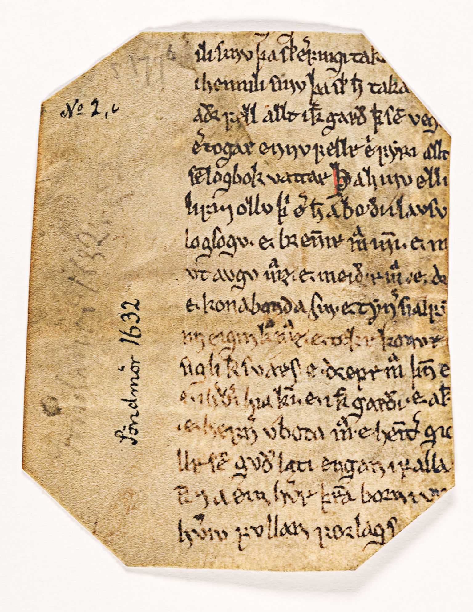 Riksarkivets diplomsamling, AV/RA-EA-5965/F26/L0002: Norrøne membranfragmenter bestand 2-9 (10), 1100-1536, s. 297