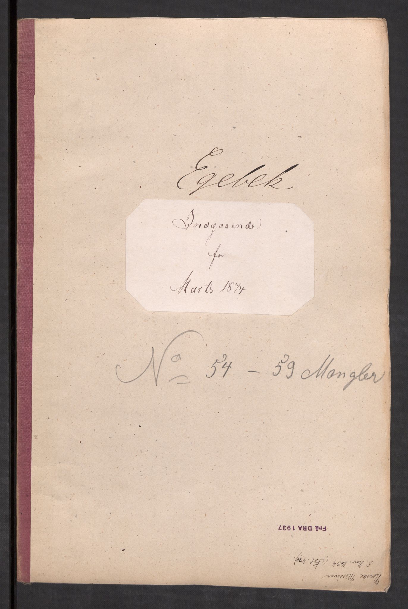 Danske Kanselli 1572-1799, AV/RA-EA-3023/F/Fc/Fcc/Fcca/L0007: Norske innlegg 1572-1799, 1633-1635, s. 310