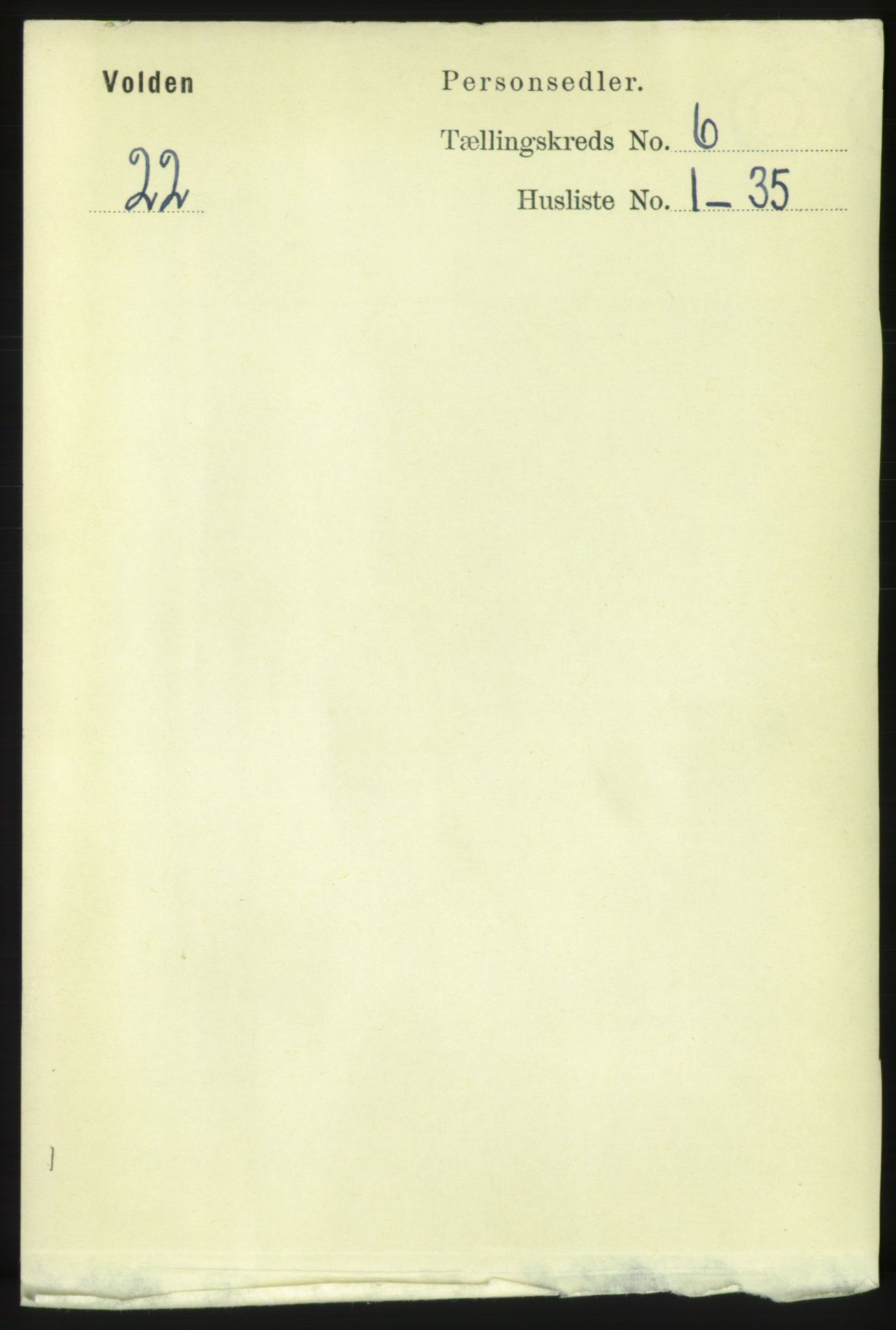 RA, Folketelling 1891 for 1519 Volda herred, 1891, s. 2862