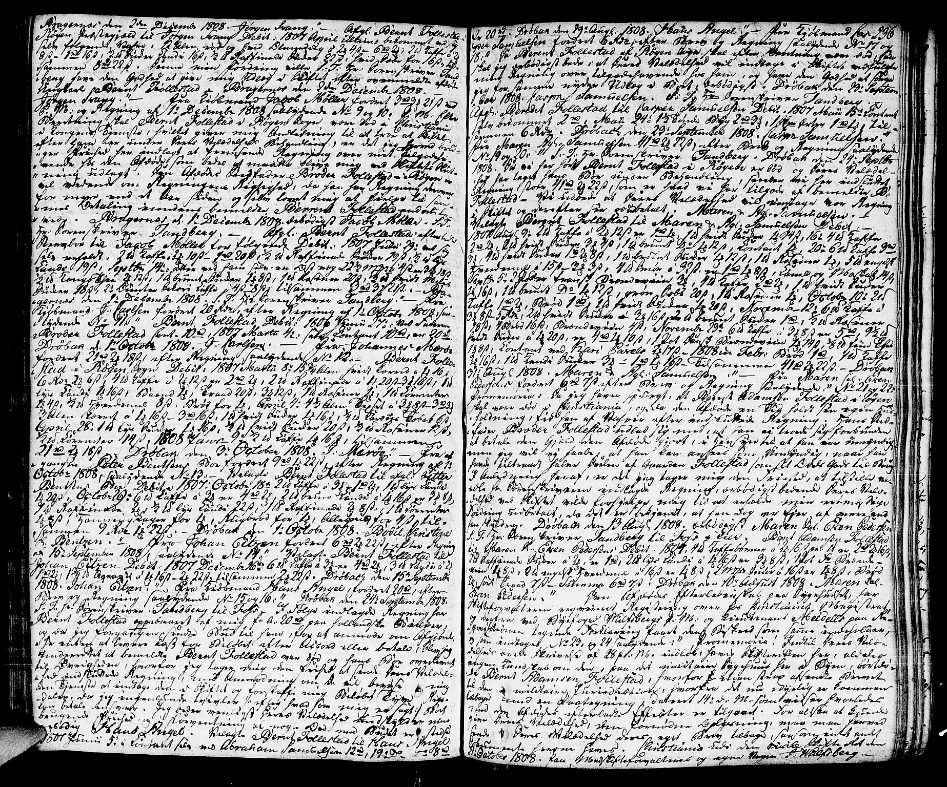 Lier, Røyken og Hurum sorenskriveri, AV/SAKO-A-89/H/Hc/L0009: Skifteprotokoll, 1805-1813, s. 235b-236a