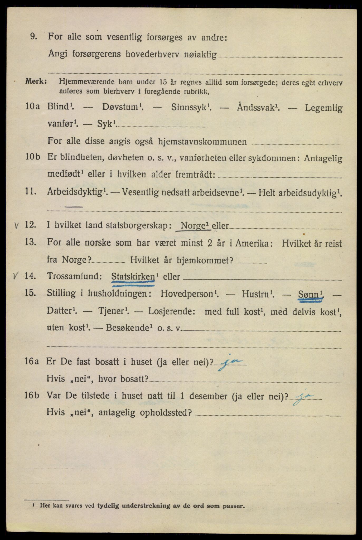 SAO, Folketelling 1920 for 0301 Kristiania kjøpstad, 1920, s. 596022