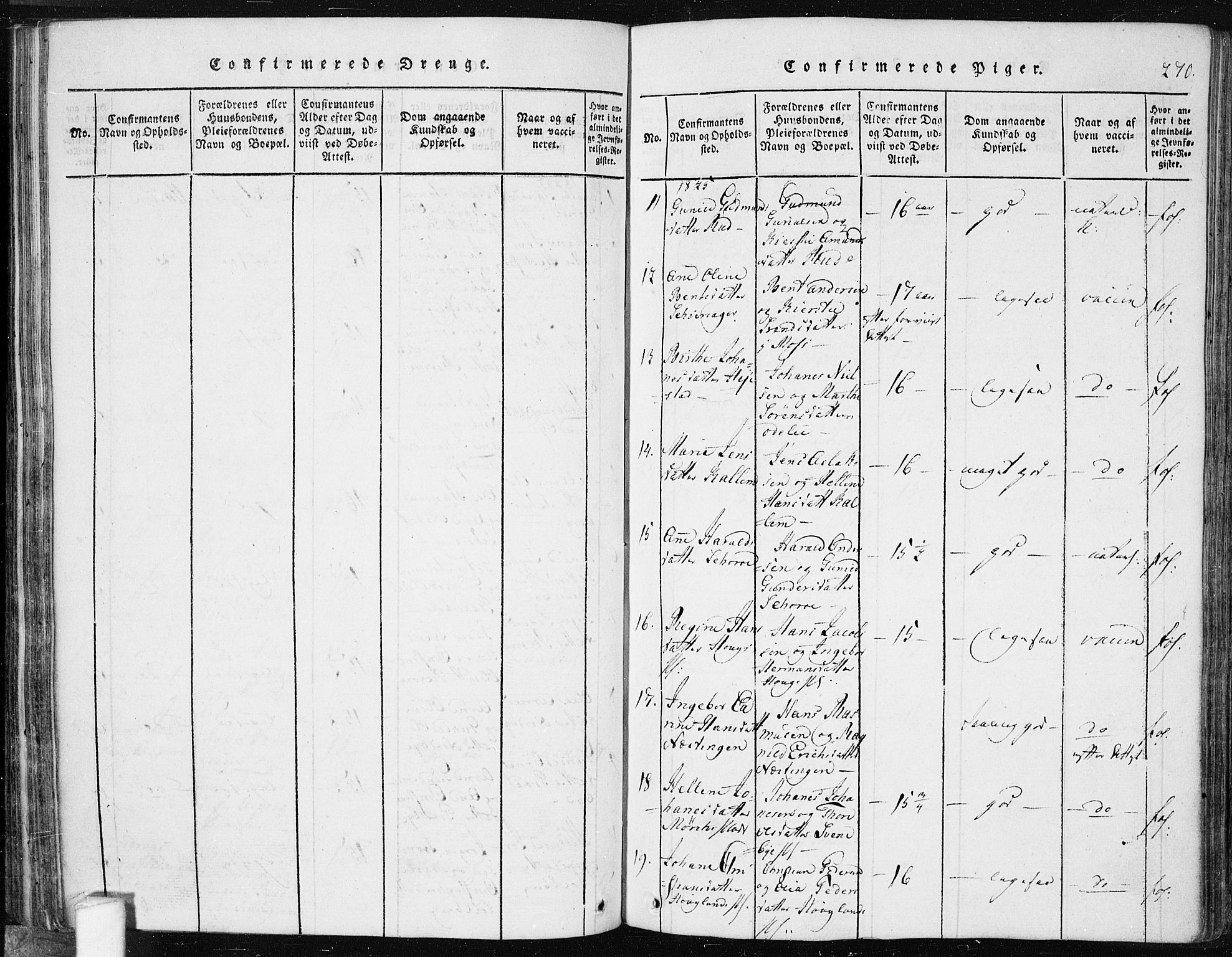 Spydeberg prestekontor Kirkebøker, SAO/A-10924/F/Fa/L0004: Ministerialbok nr. I 4, 1814-1841, s. 270