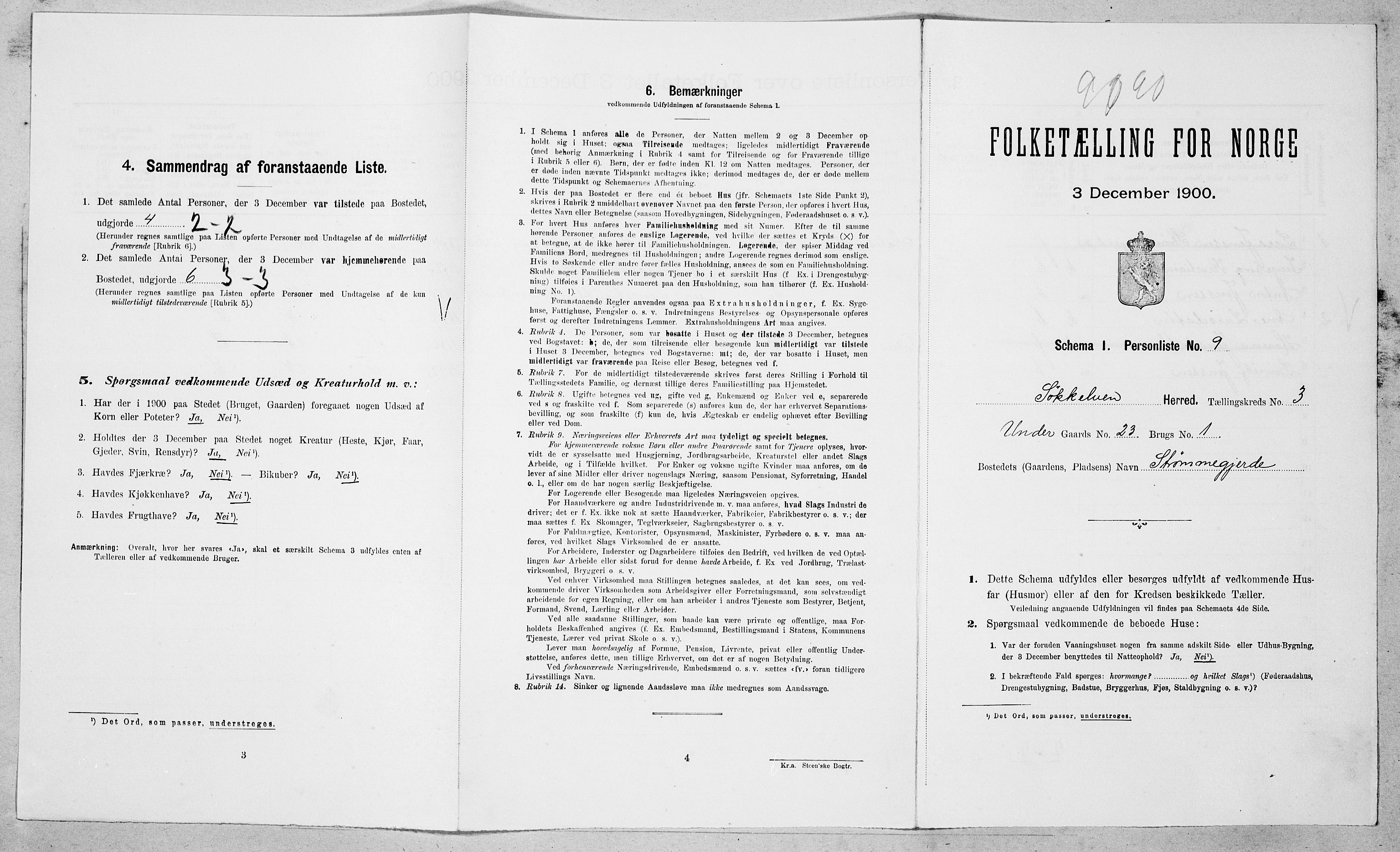 SAT, Folketelling 1900 for 1528 Sykkylven herred, 1900, s. 383