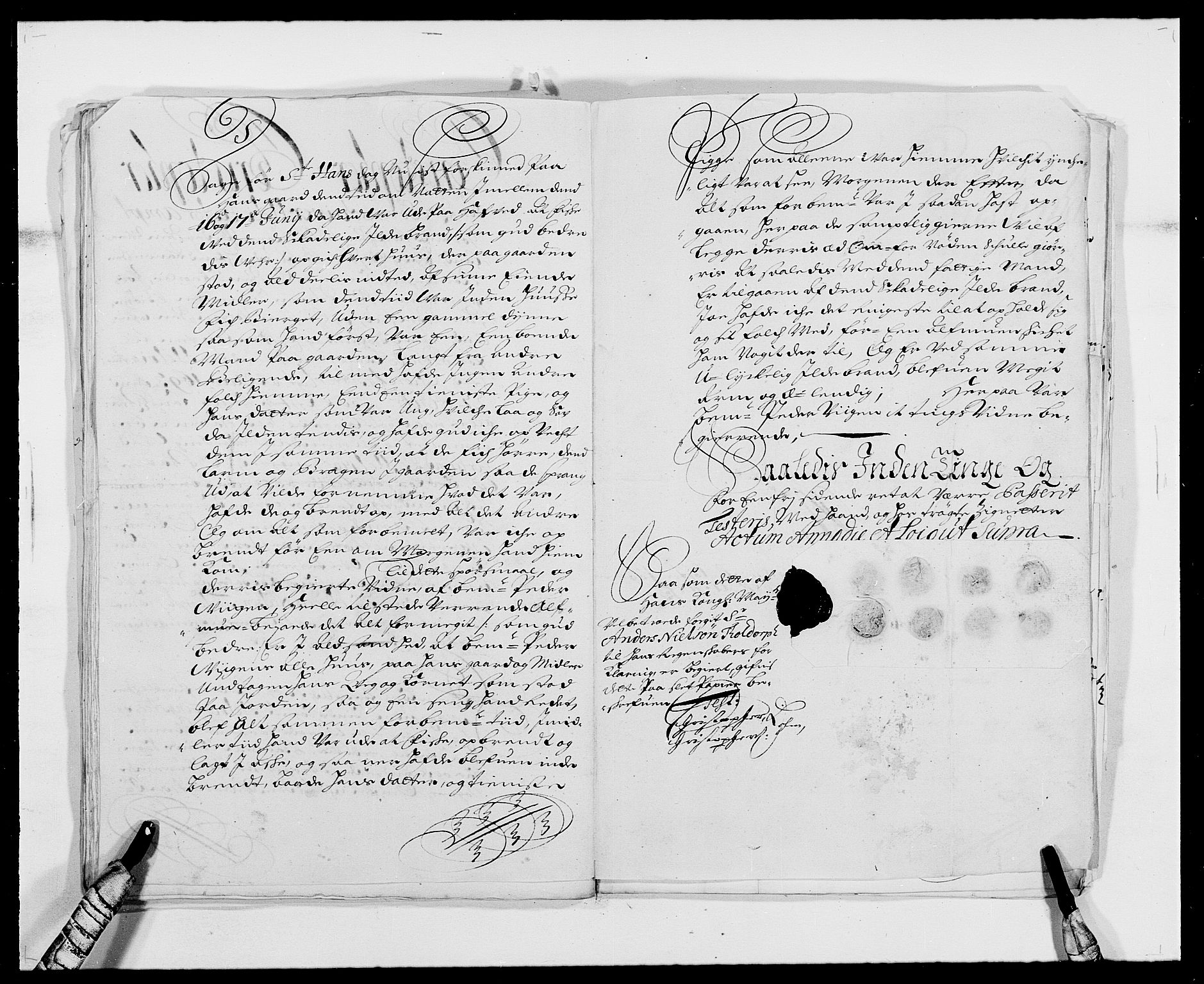 Rentekammeret inntil 1814, Reviderte regnskaper, Fogderegnskap, AV/RA-EA-4092/R41/L2536: Fogderegnskap Lista, 1690-1693, s. 494