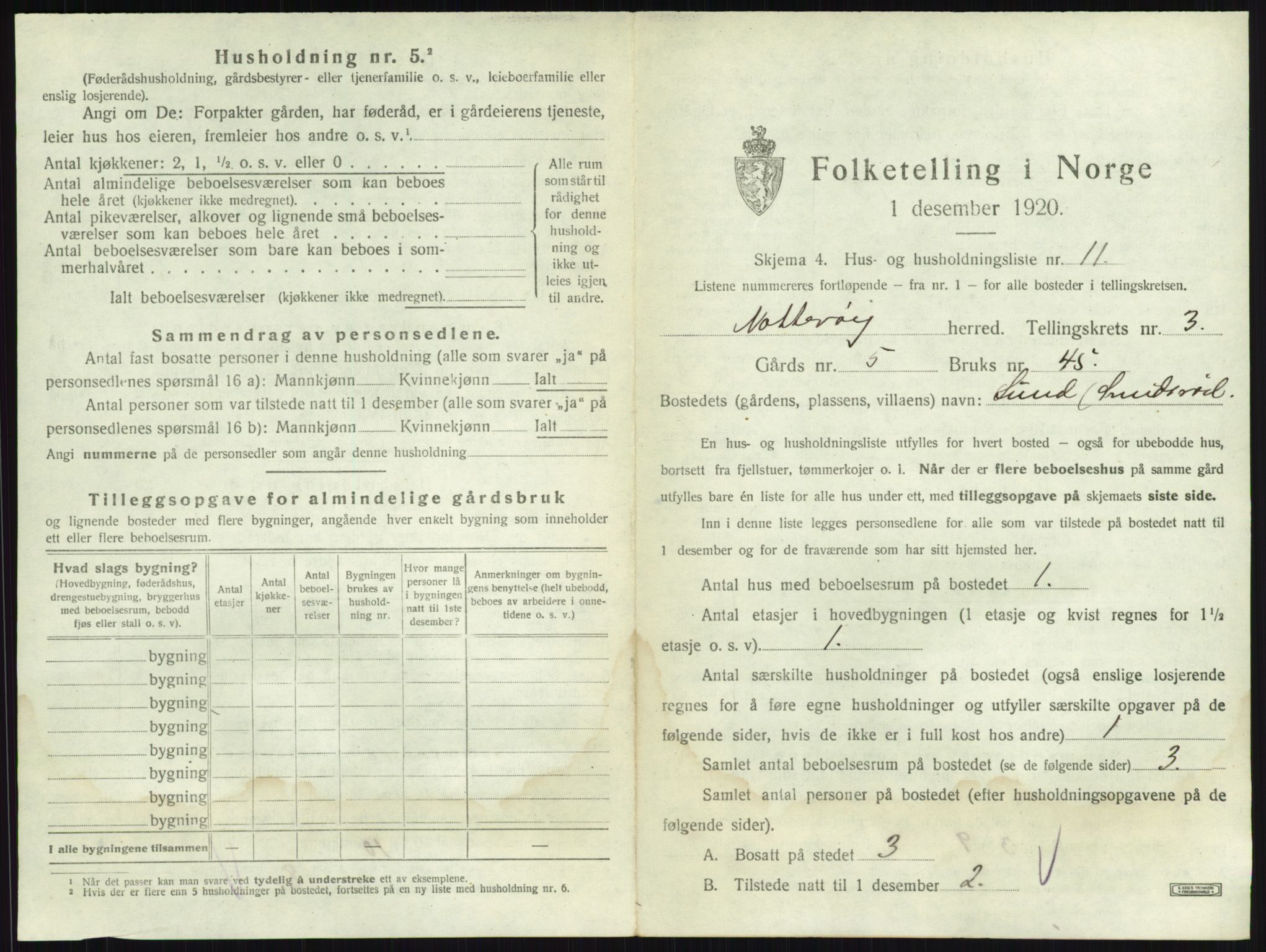 SAKO, Folketelling 1920 for 0722 Nøtterøy herred, 1920, s. 512
