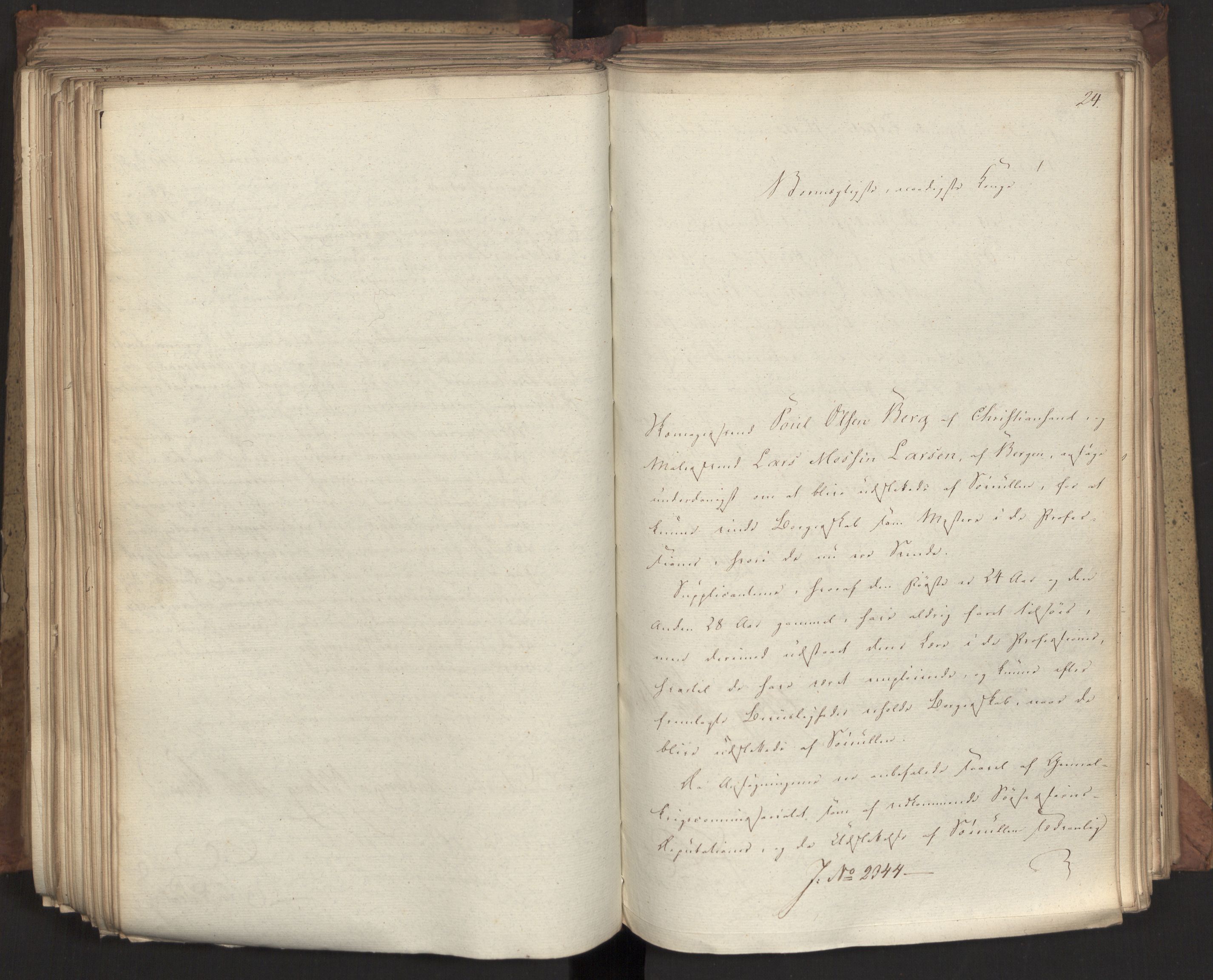 Statsrådsavdelingen i Stockholm, AV/RA-S-1003/D/Da/L0078: Regjeringsinnstillinger nr. 2260-2399, 1832, s. 319