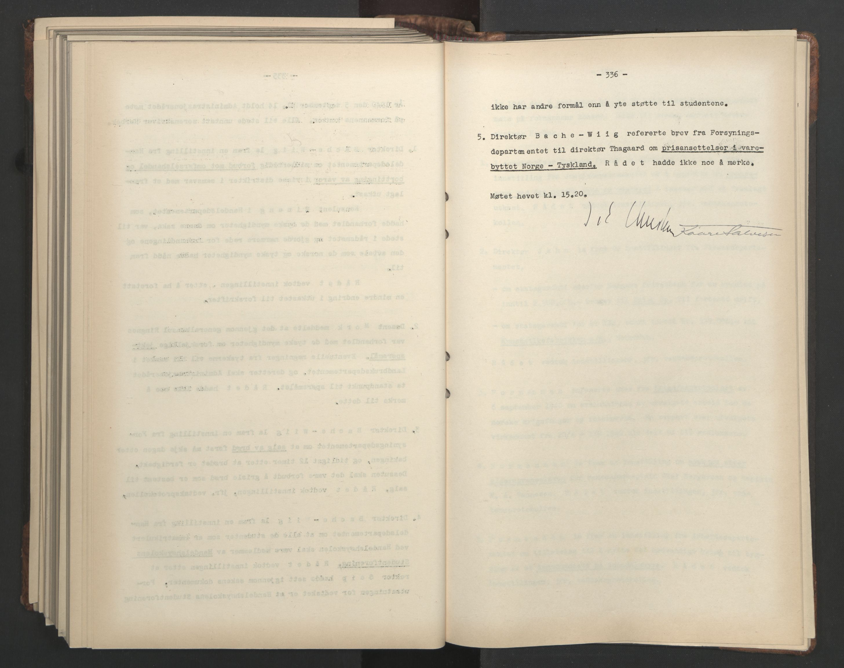 Administrasjonsrådet, AV/RA-S-1004/A/L0001: Møteprotokoll med tillegg 15/4-25/9, 1940, s. 336