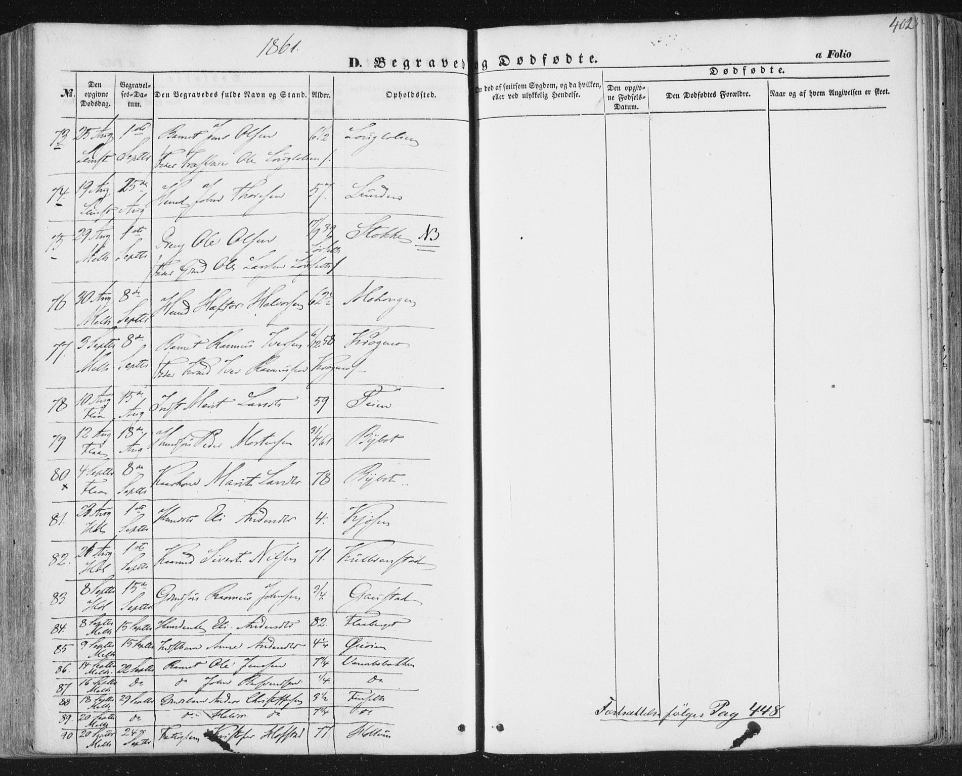 Ministerialprotokoller, klokkerbøker og fødselsregistre - Sør-Trøndelag, SAT/A-1456/691/L1076: Ministerialbok nr. 691A08, 1852-1861, s. 402