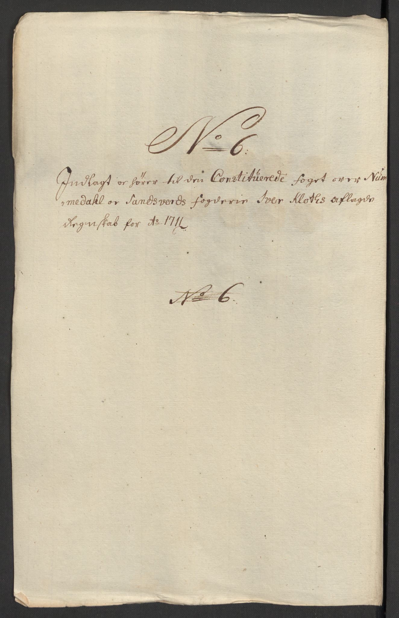 Rentekammeret inntil 1814, Reviderte regnskaper, Fogderegnskap, AV/RA-EA-4092/R24/L1586: Fogderegnskap Numedal og Sandsvær, 1711, s. 49
