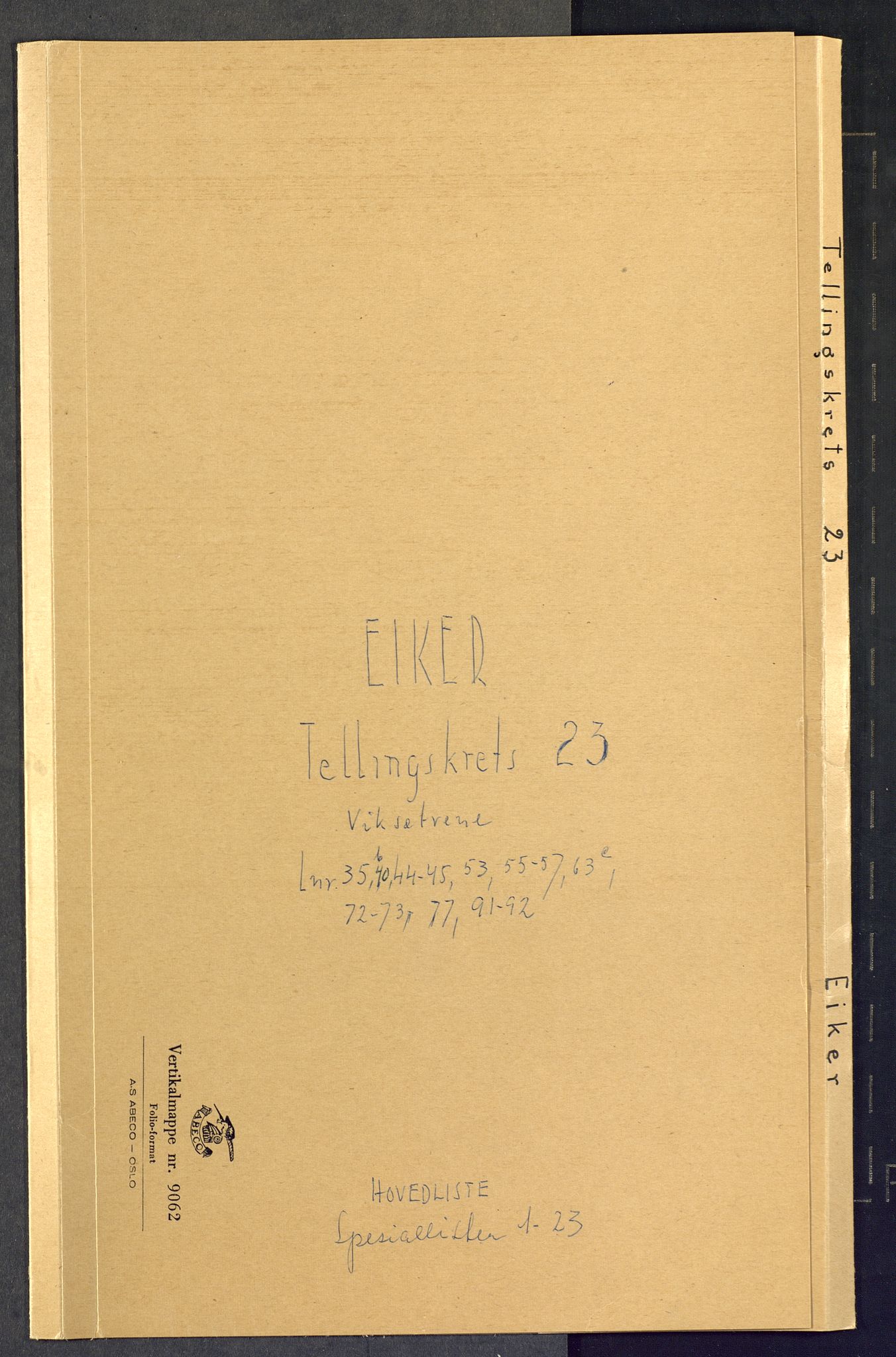 SAKO, Folketelling 1875 for 0624P Eiker prestegjeld, 1875, s. 126