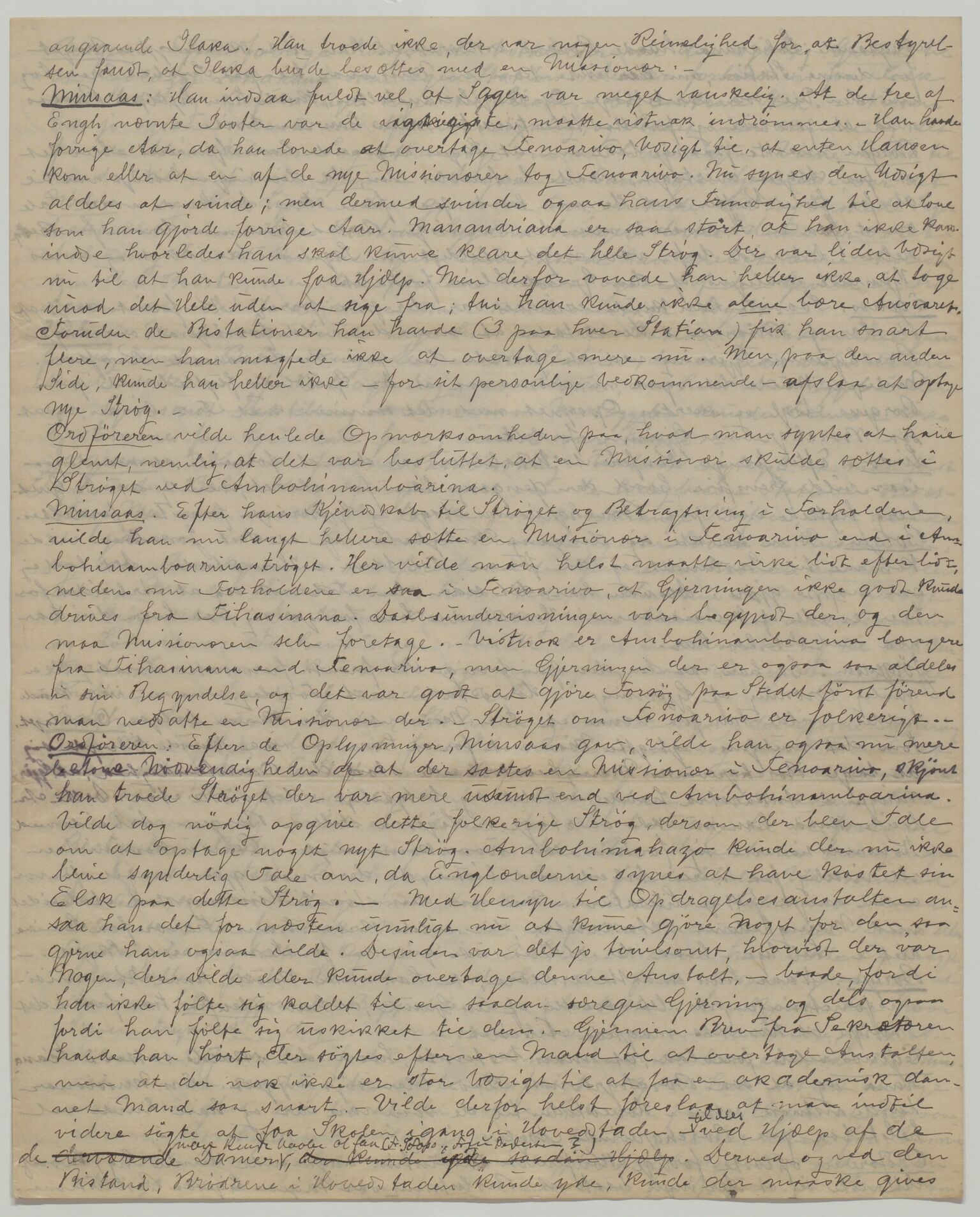 Det Norske Misjonsselskap - hovedadministrasjonen, VID/MA-A-1045/D/Da/Daa/L0035/0012: Konferansereferat og årsberetninger / Konferansereferat fra Madagaskar Innland., 1881