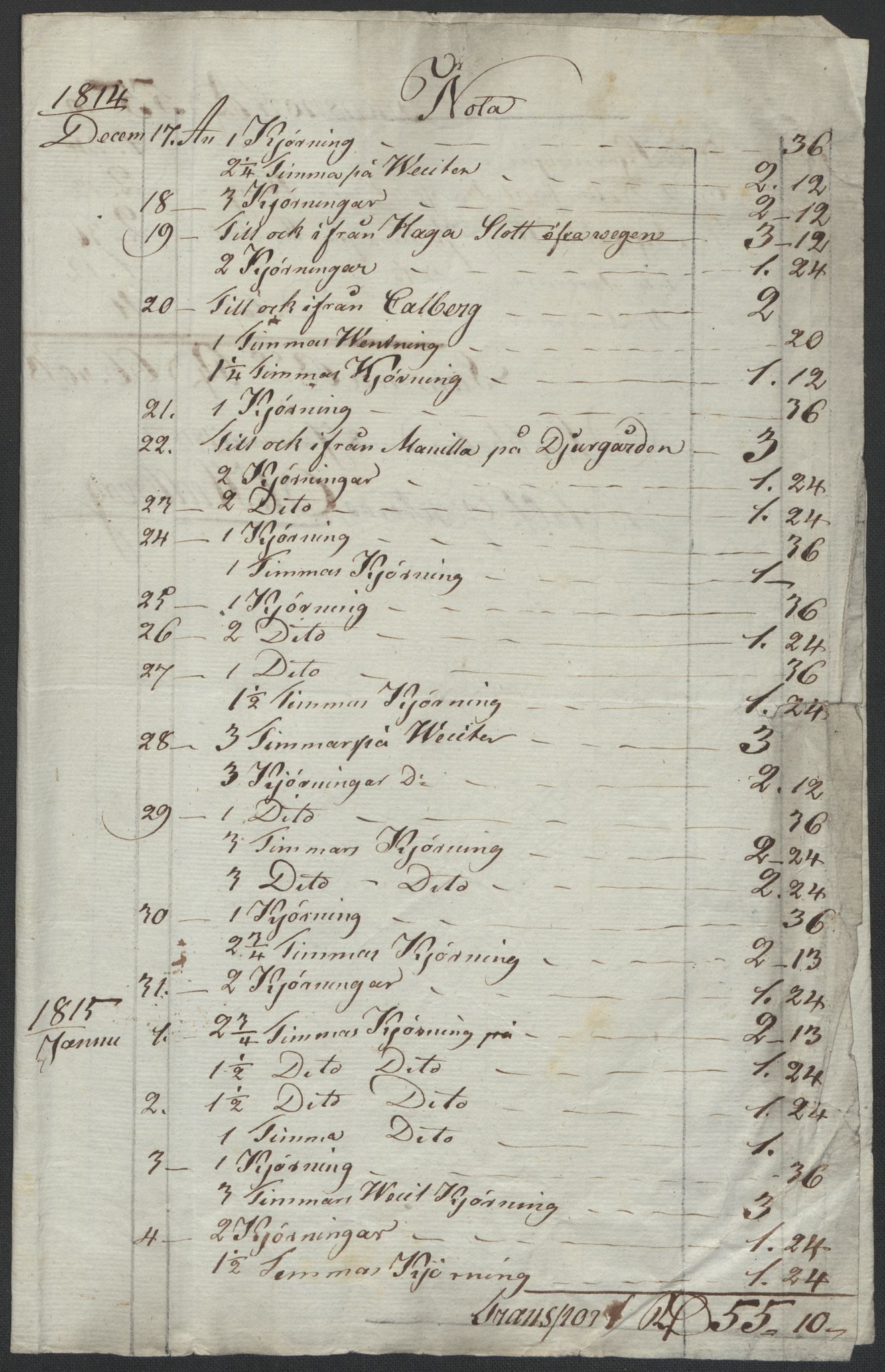 Christie, Wilhelm Frimann Koren, RA/PA-0014/F/L0004: Christies dokumenter fra 1814, 1814, s. 292