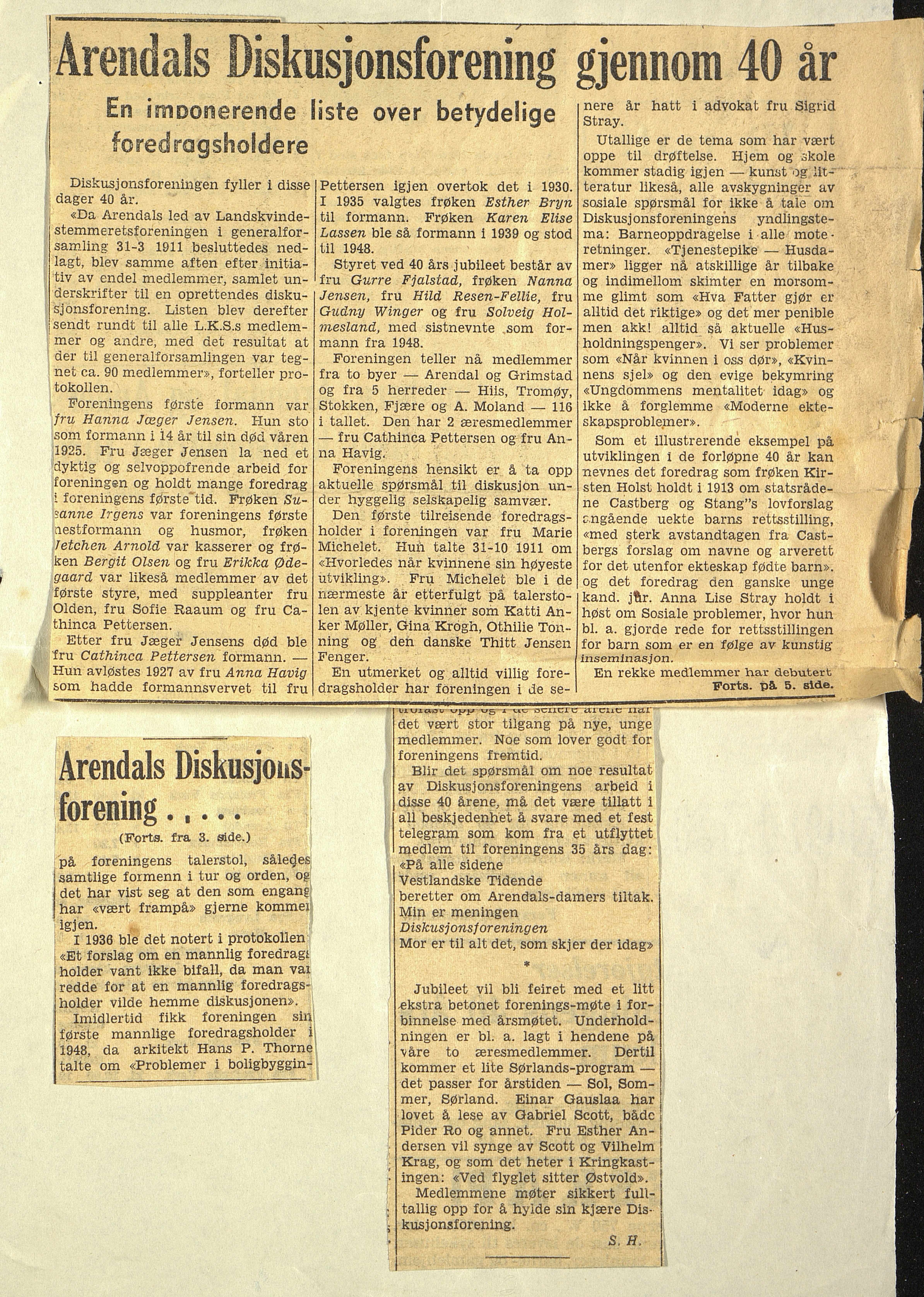 Samling av foreningsarkiv. A-Å, AAKS/PA-1059/F/L0009a/0001: Foreninger, Arendal / Arendals Diskusjonsforening, journal, 1911-1921