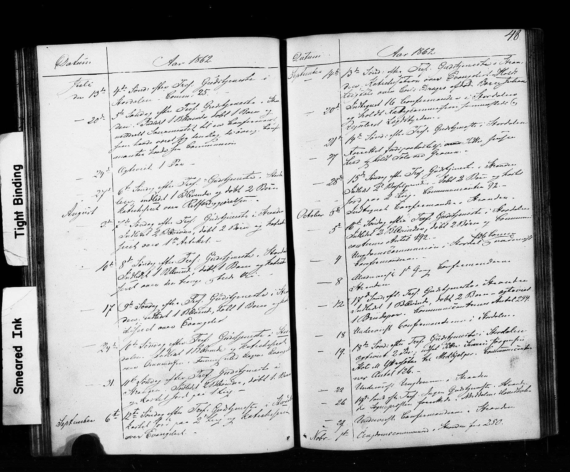 Ministerialprotokoller, klokkerbøker og fødselsregistre - Møre og Romsdal, AV/SAT-A-1454/520/L0280: Ministerialbok nr. 520A09, 1844-1881, s. 48