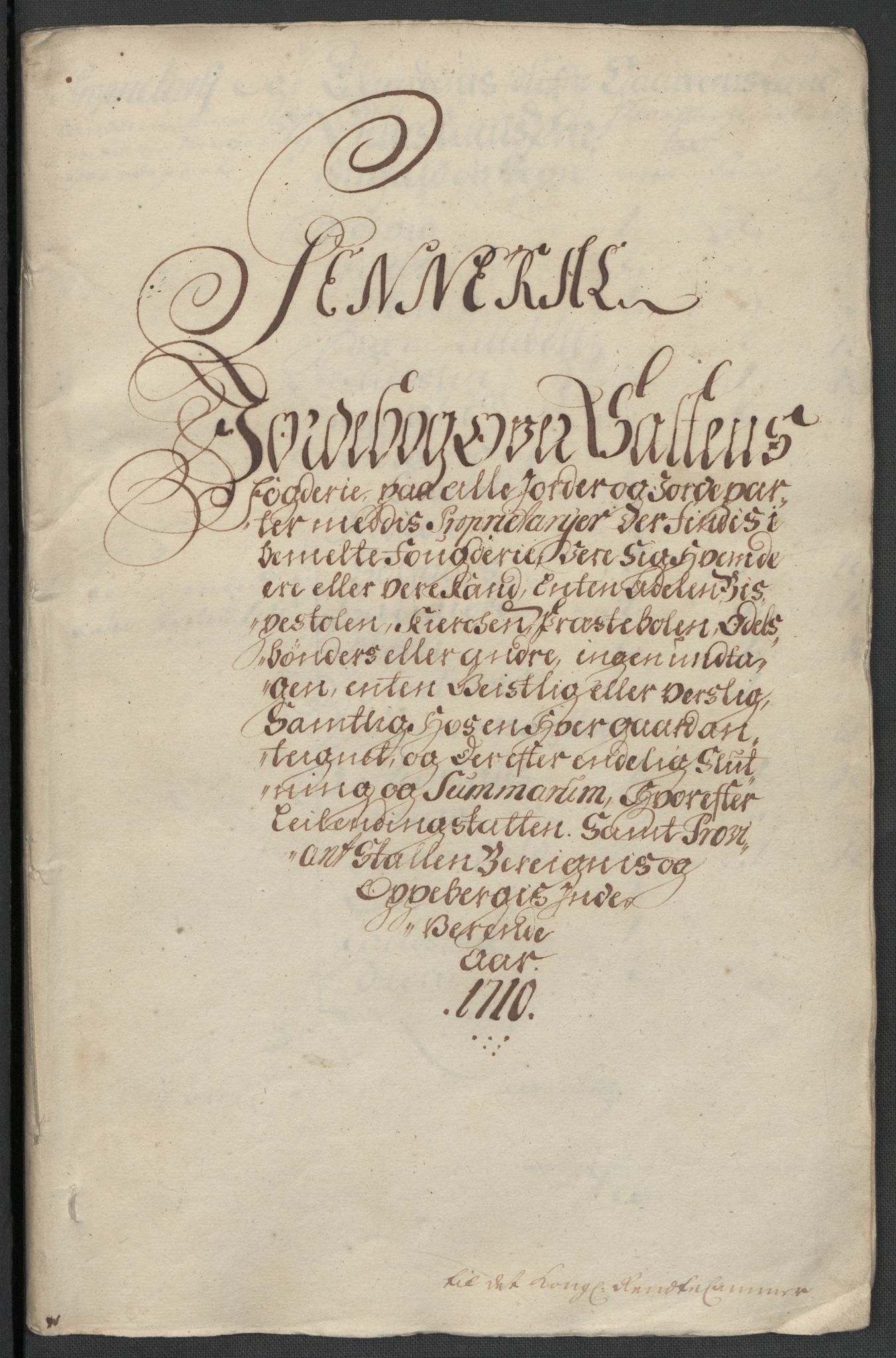 Rentekammeret inntil 1814, Reviderte regnskaper, Fogderegnskap, RA/EA-4092/R66/L4581: Fogderegnskap Salten, 1707-1710, s. 410