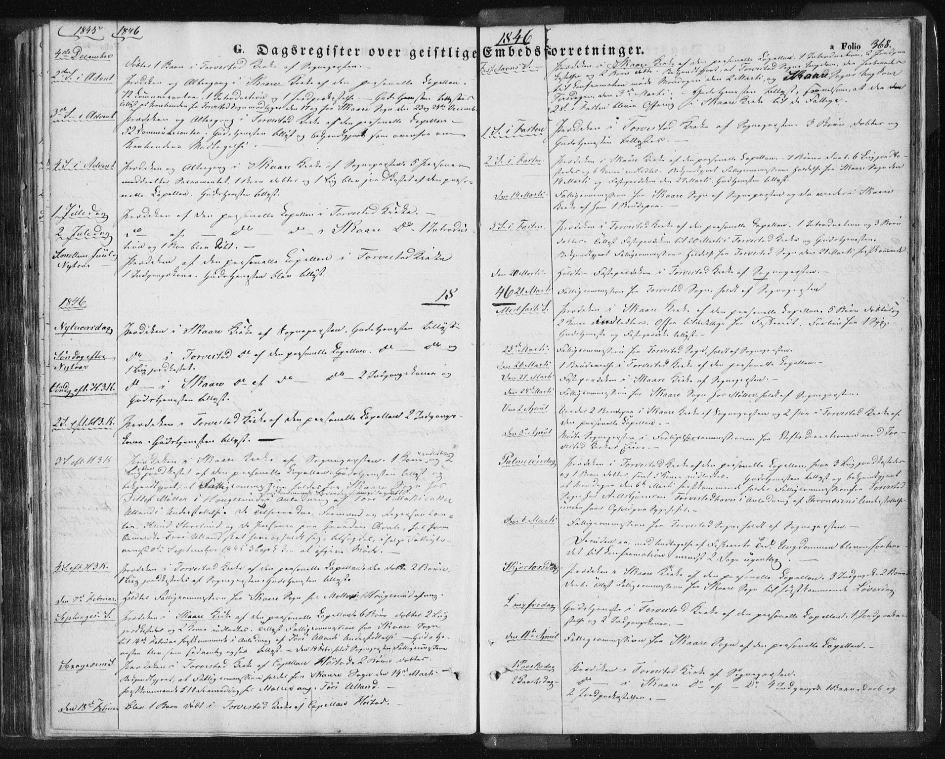 Torvastad sokneprestkontor, AV/SAST-A -101857/H/Ha/Haa/L0006: Ministerialbok nr. A 6, 1836-1847, s. 368