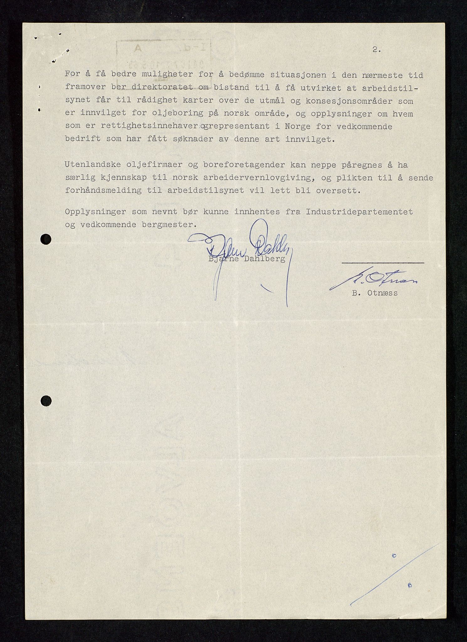 Industridepartementet, Oljekontoret, AV/SAST-A-101348/Da/L0013: Arkivnøkkel 798 Kart, posisjonering, verneregister, div. ang personell, 1965-1973, s. 135