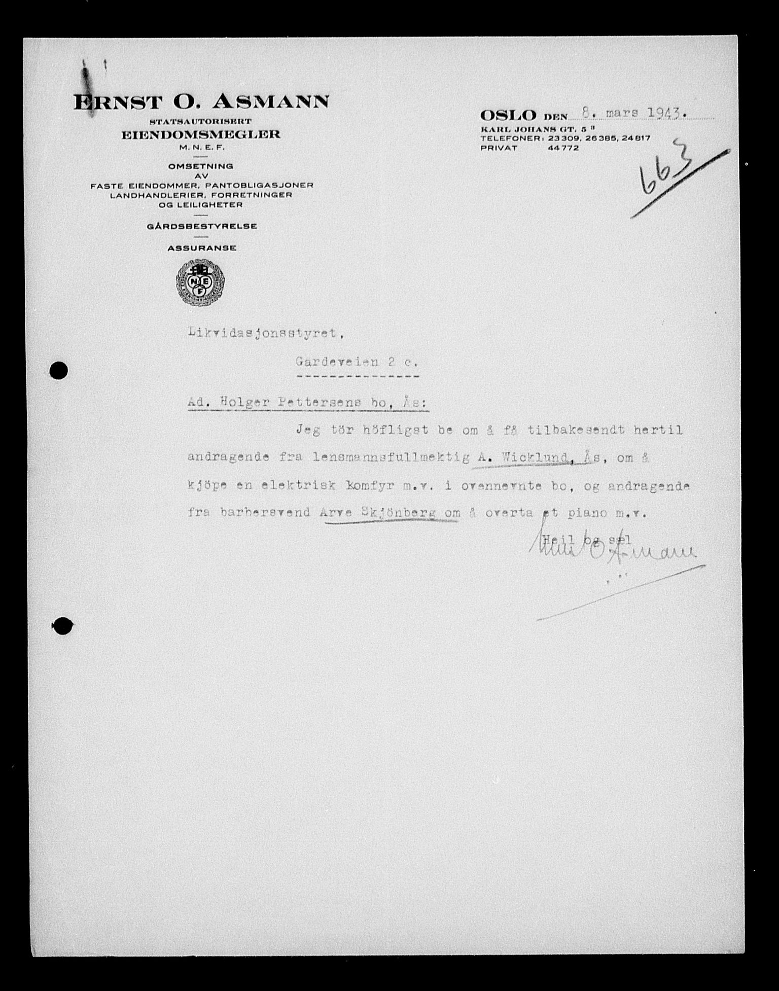 Justisdepartementet, Tilbakeføringskontoret for inndratte formuer, AV/RA-S-1564/H/Hc/Hcc/L0968: --, 1945-1947, s. 627