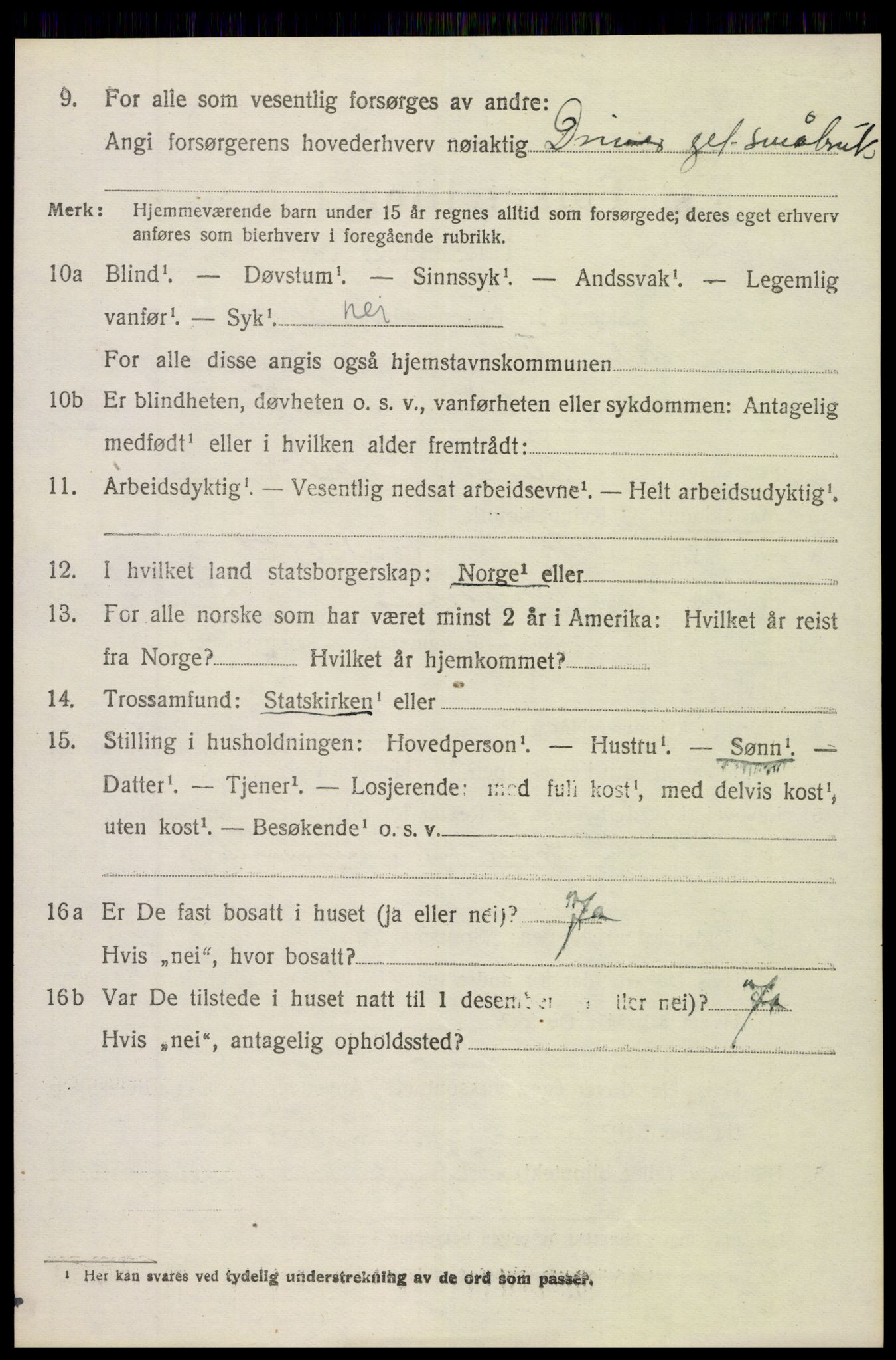 SAH, Folketelling 1920 for 0541 Etnedal herred, 1920, s. 4401