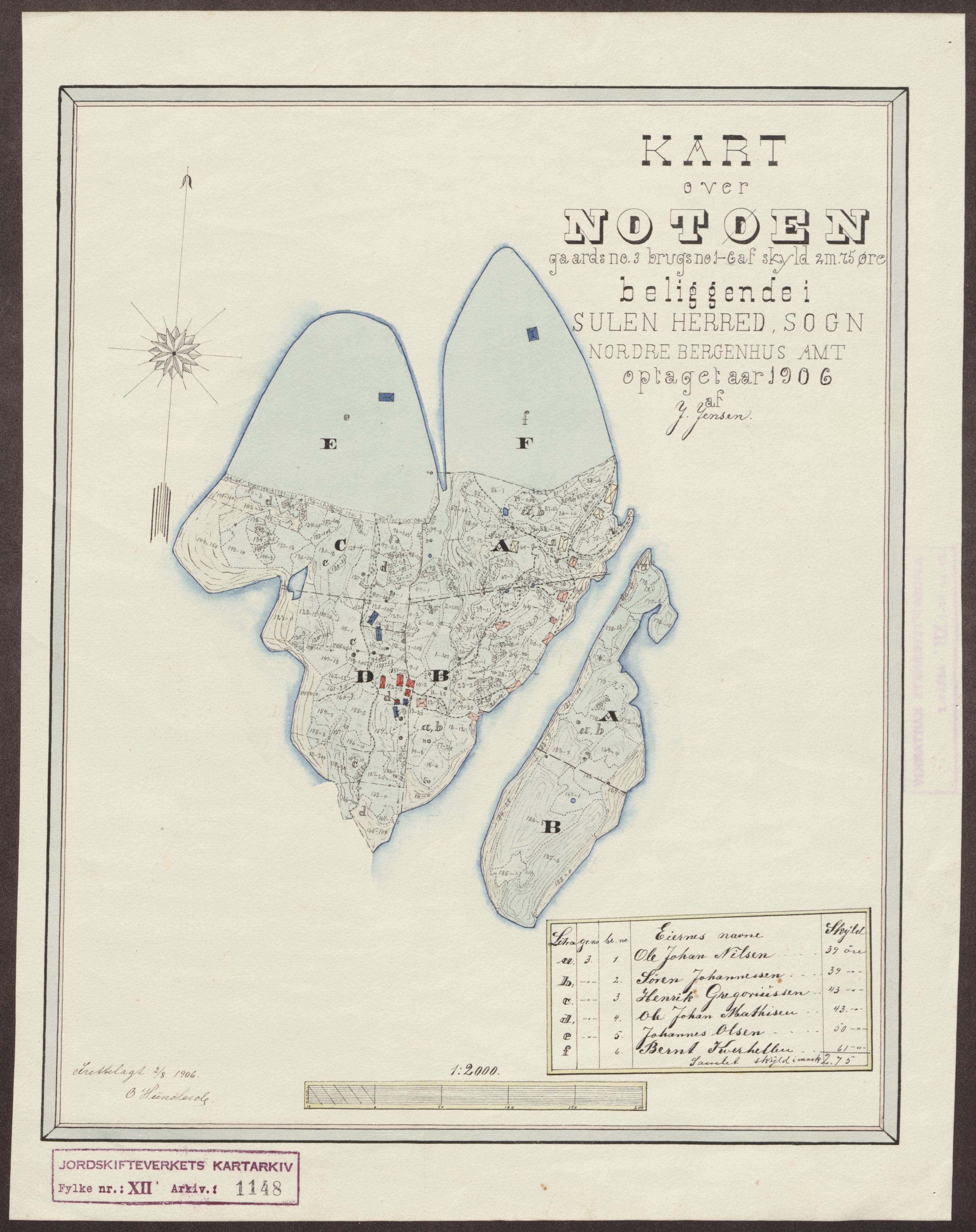 Jordskifteverkets kartarkiv, RA/S-3929/T, 1859-1988, s. 1293