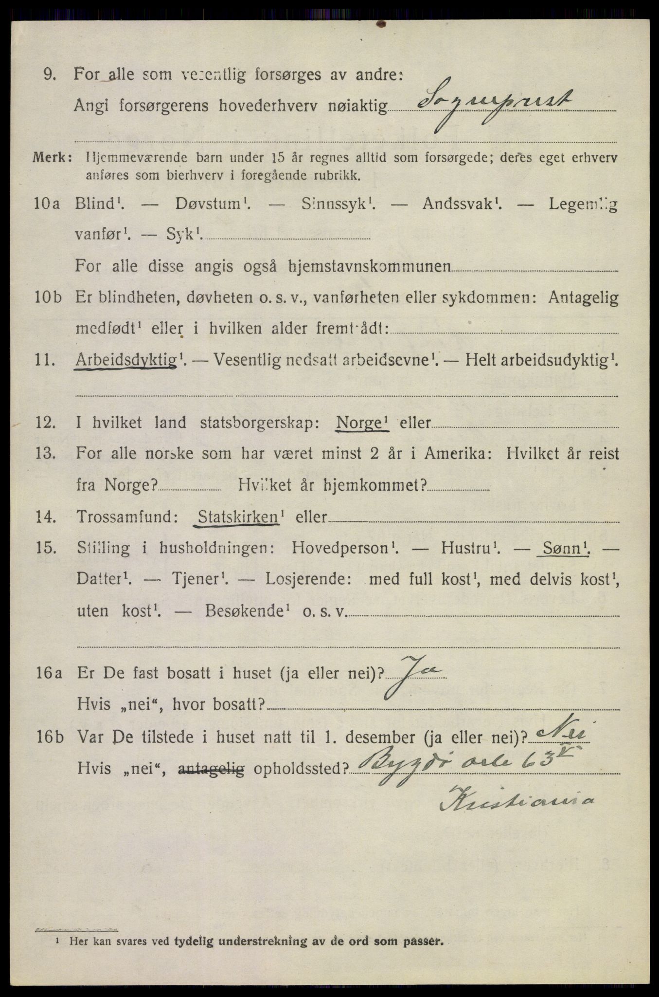 SAKO, Folketelling 1920 for 0633 Nore herred, 1920, s. 1461