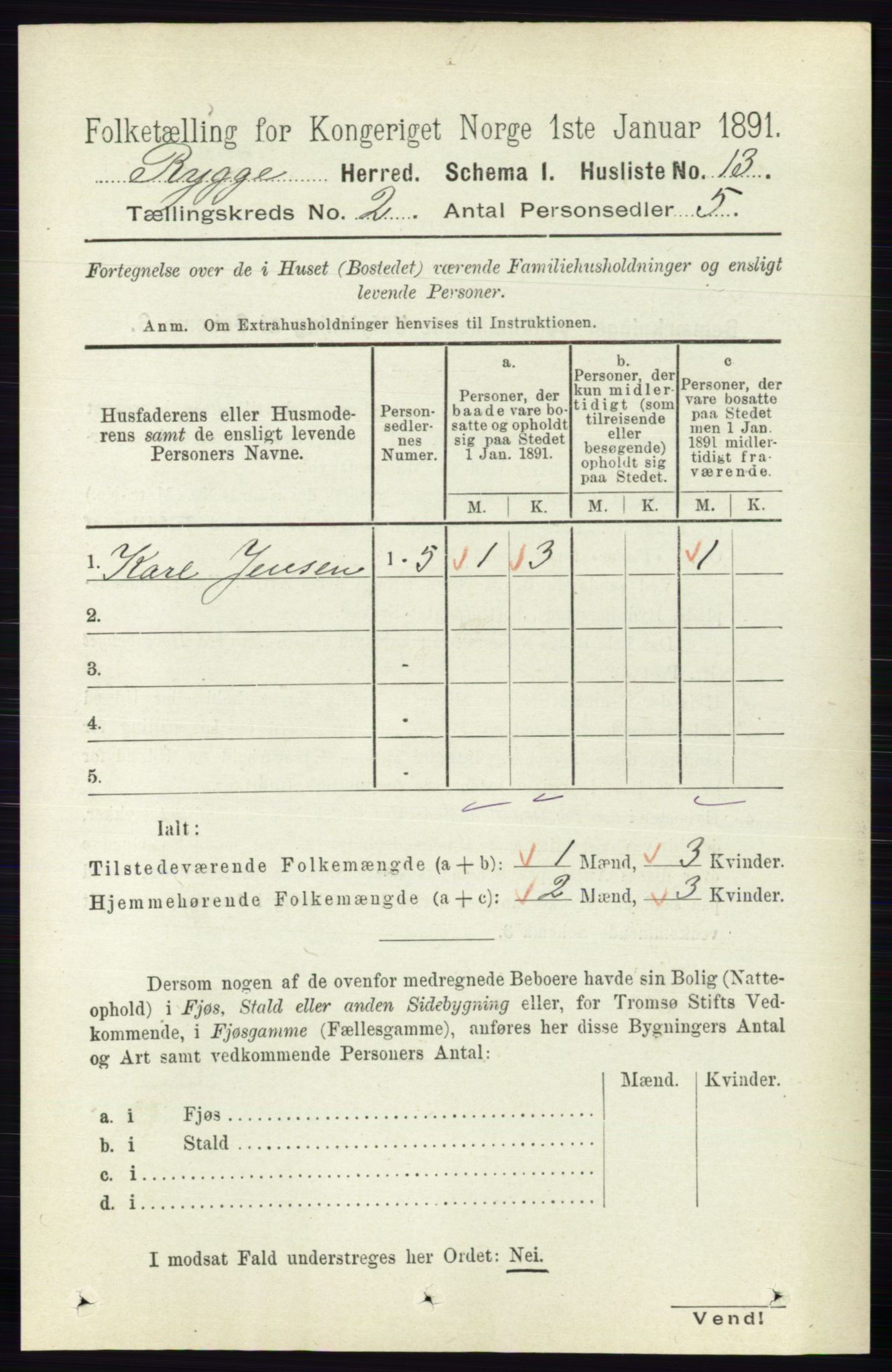 RA, Folketelling 1891 for 0136 Rygge herred, 1891, s. 918