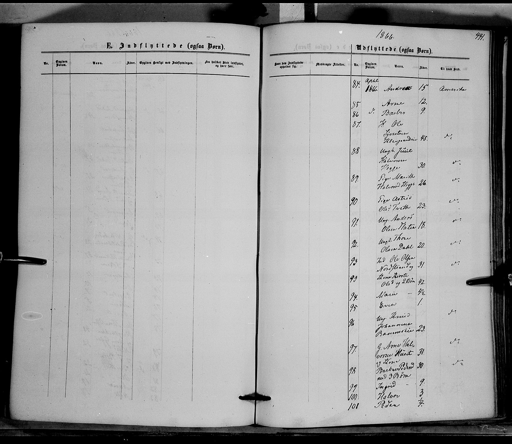 Nord-Aurdal prestekontor, AV/SAH-PREST-132/H/Ha/Haa/L0008: Ministerialbok nr. 8, 1863-1875, s. 441