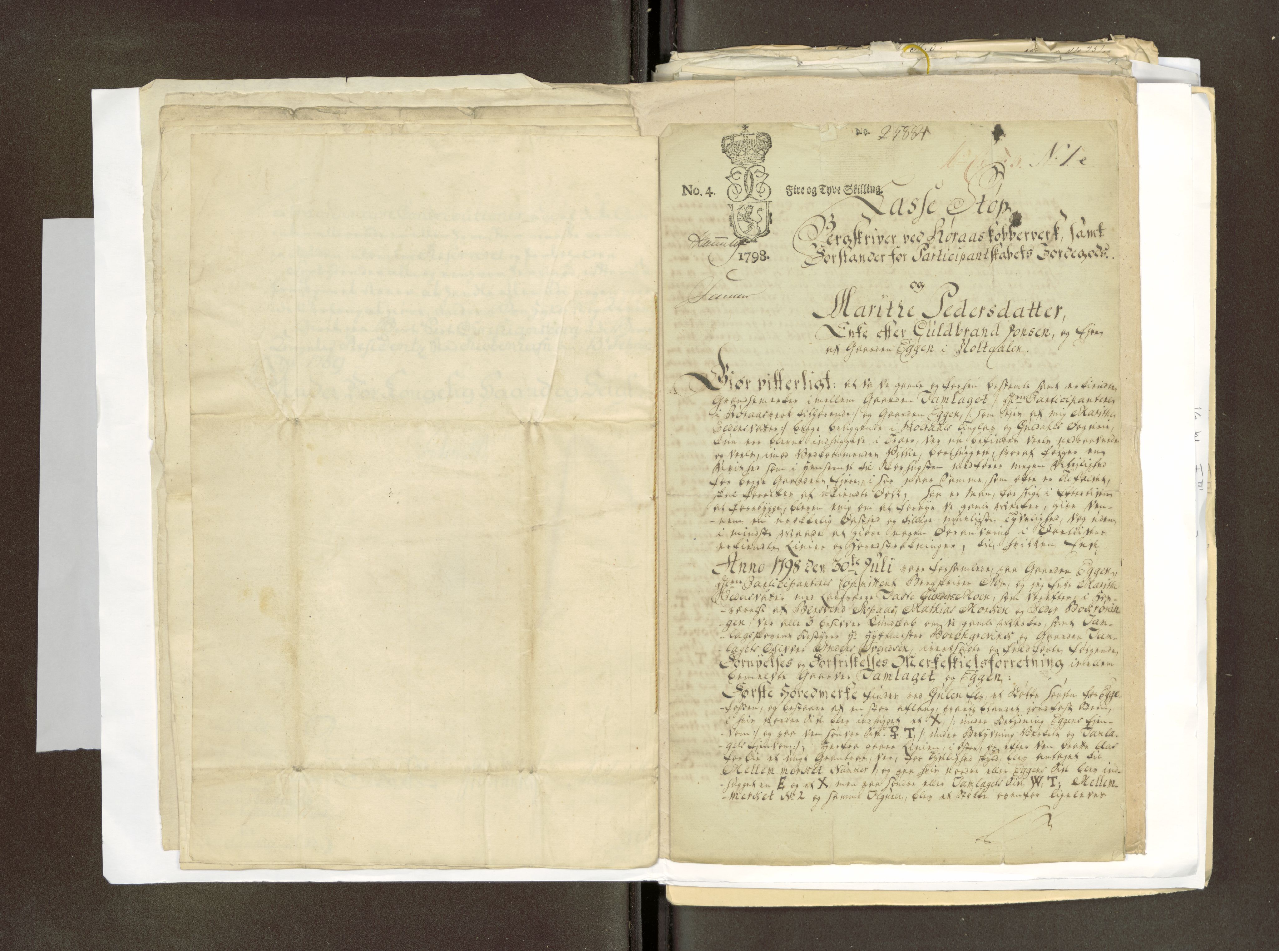 Røros kobberverk, AV/SAT-PA-0211/1/16/16F3/L0001: Strøgods i Holtålen, 1757-1895, s. 19