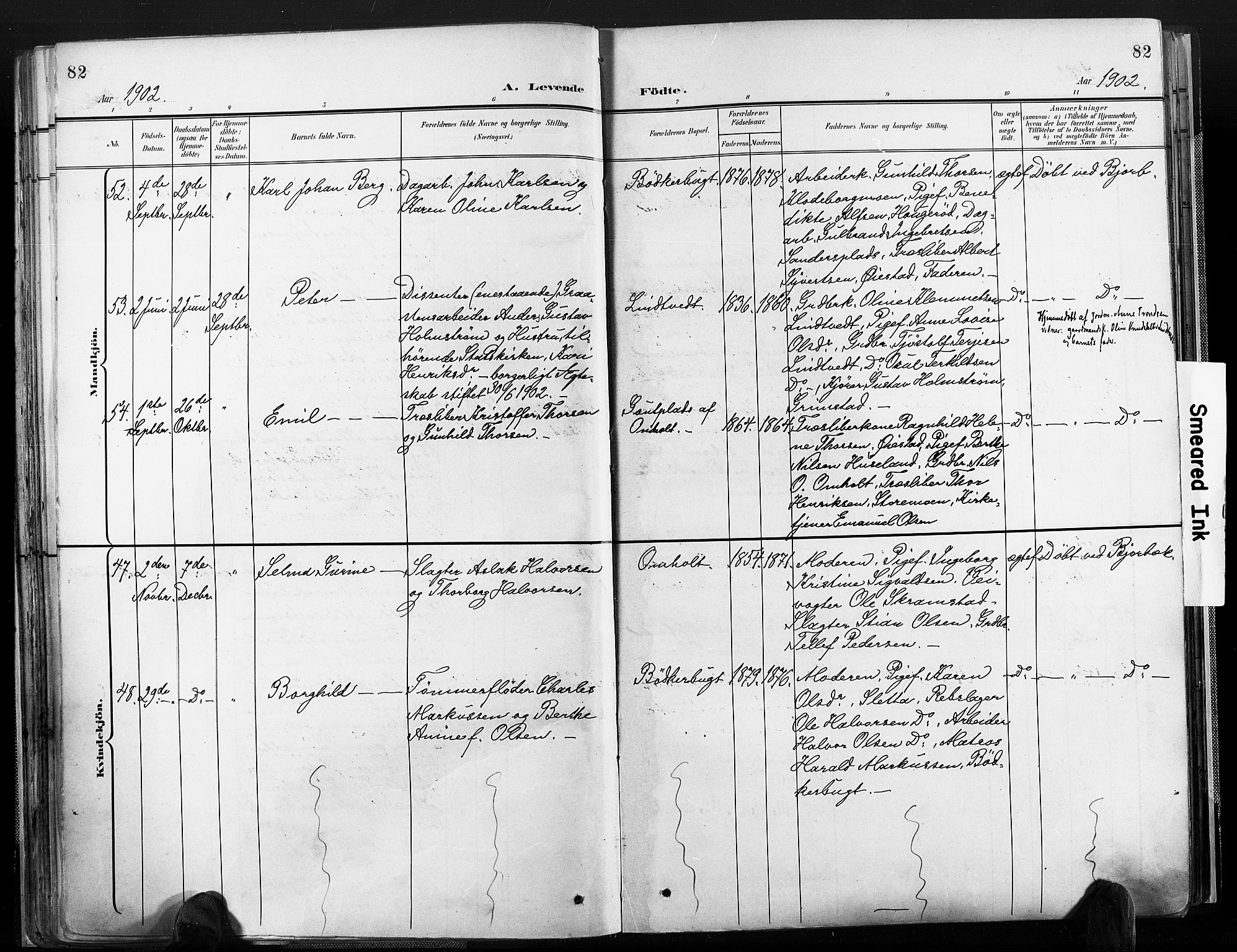 Øyestad sokneprestkontor, AV/SAK-1111-0049/F/Fa/L0018: Ministerialbok nr. A 18, 1897-1907, s. 82
