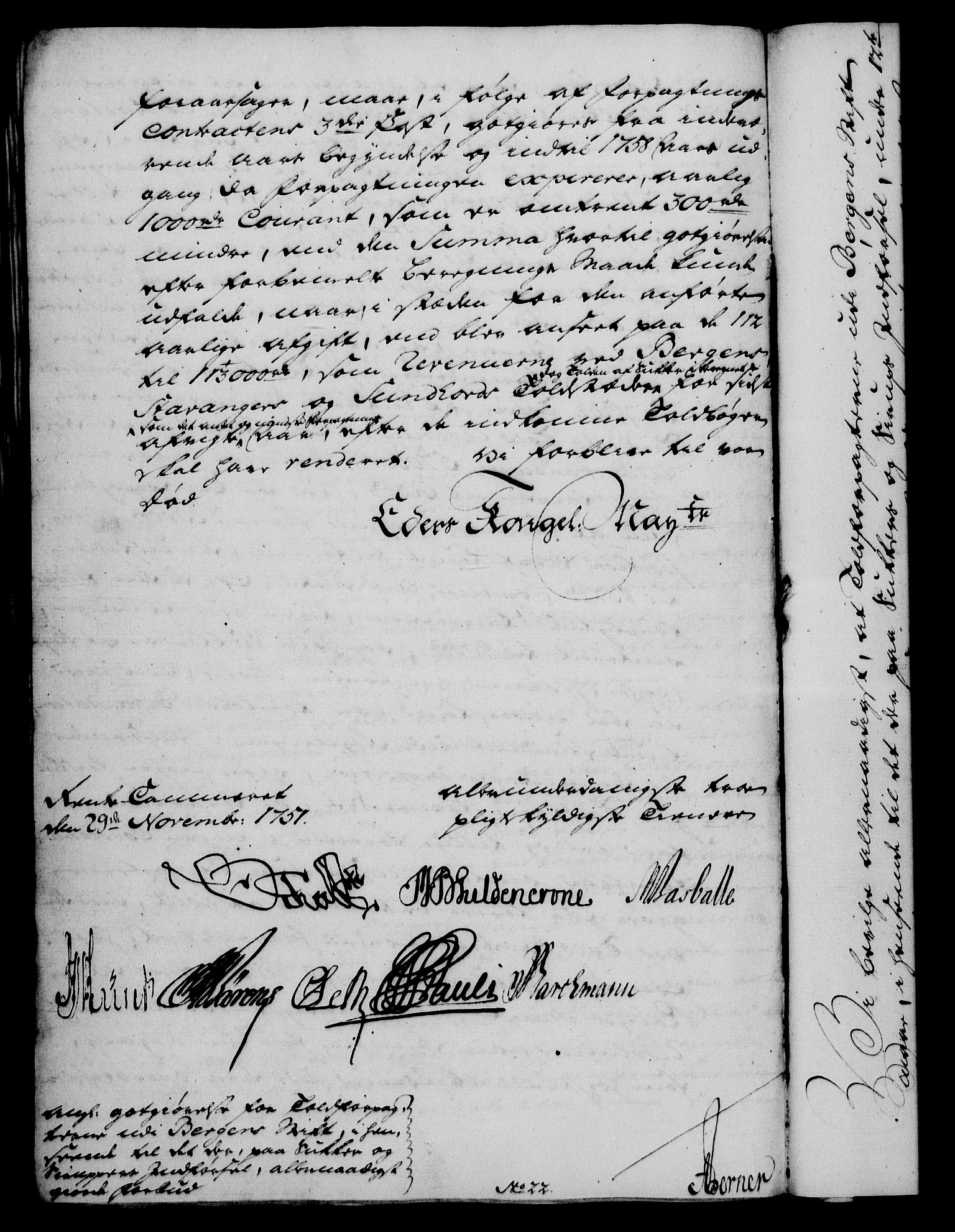 Rentekammeret, Kammerkanselliet, AV/RA-EA-3111/G/Gf/Gfa/L0033: Norsk relasjons- og resolusjonsprotokoll (merket RK 52.33), 1751, s. 544