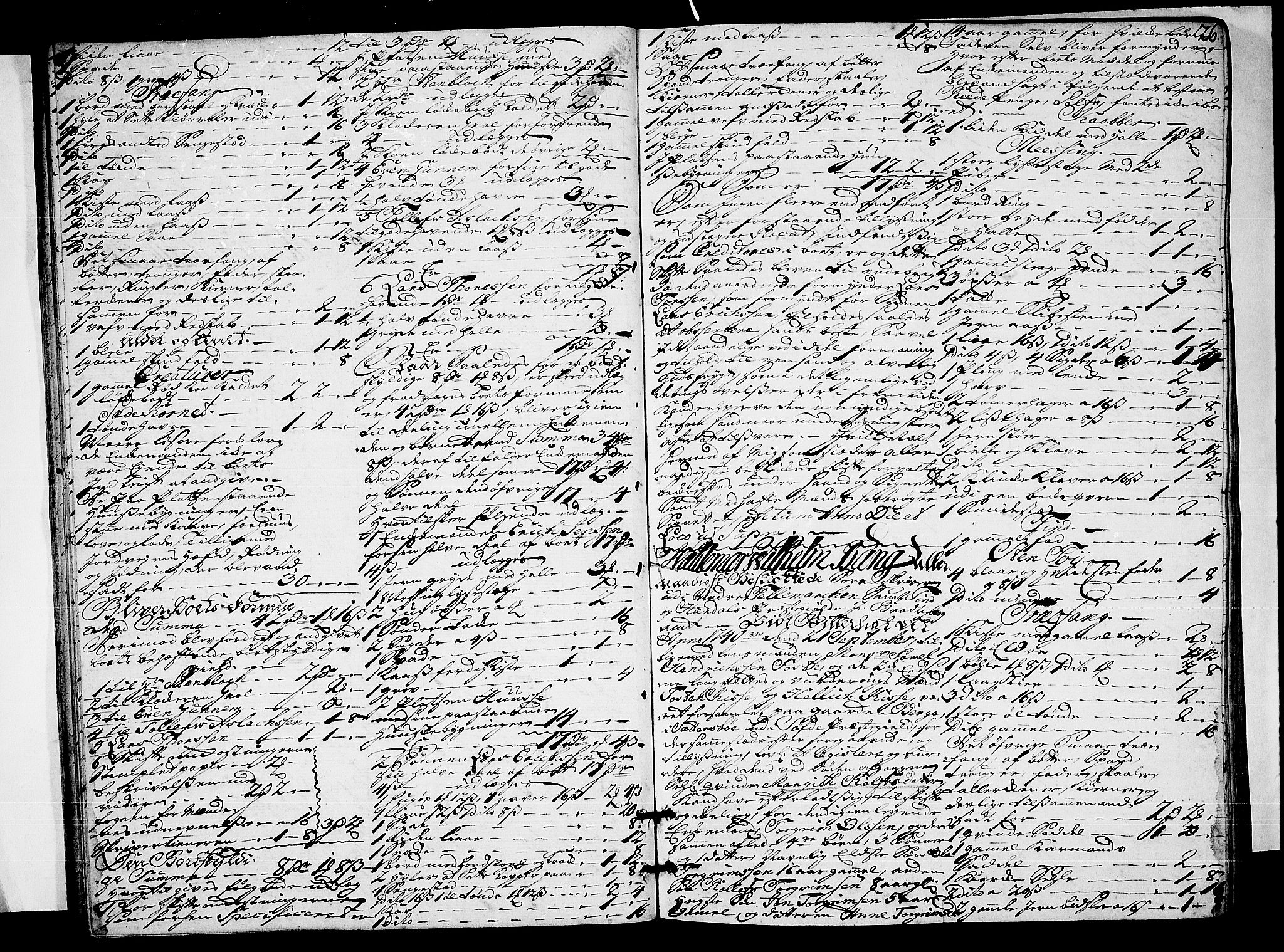 Nedre Telemark sorenskriveri, AV/SAKO-A-135/H/Hb/Hba/L0012: Skifteprotokoll, 1740-1745, s. 25b-26a