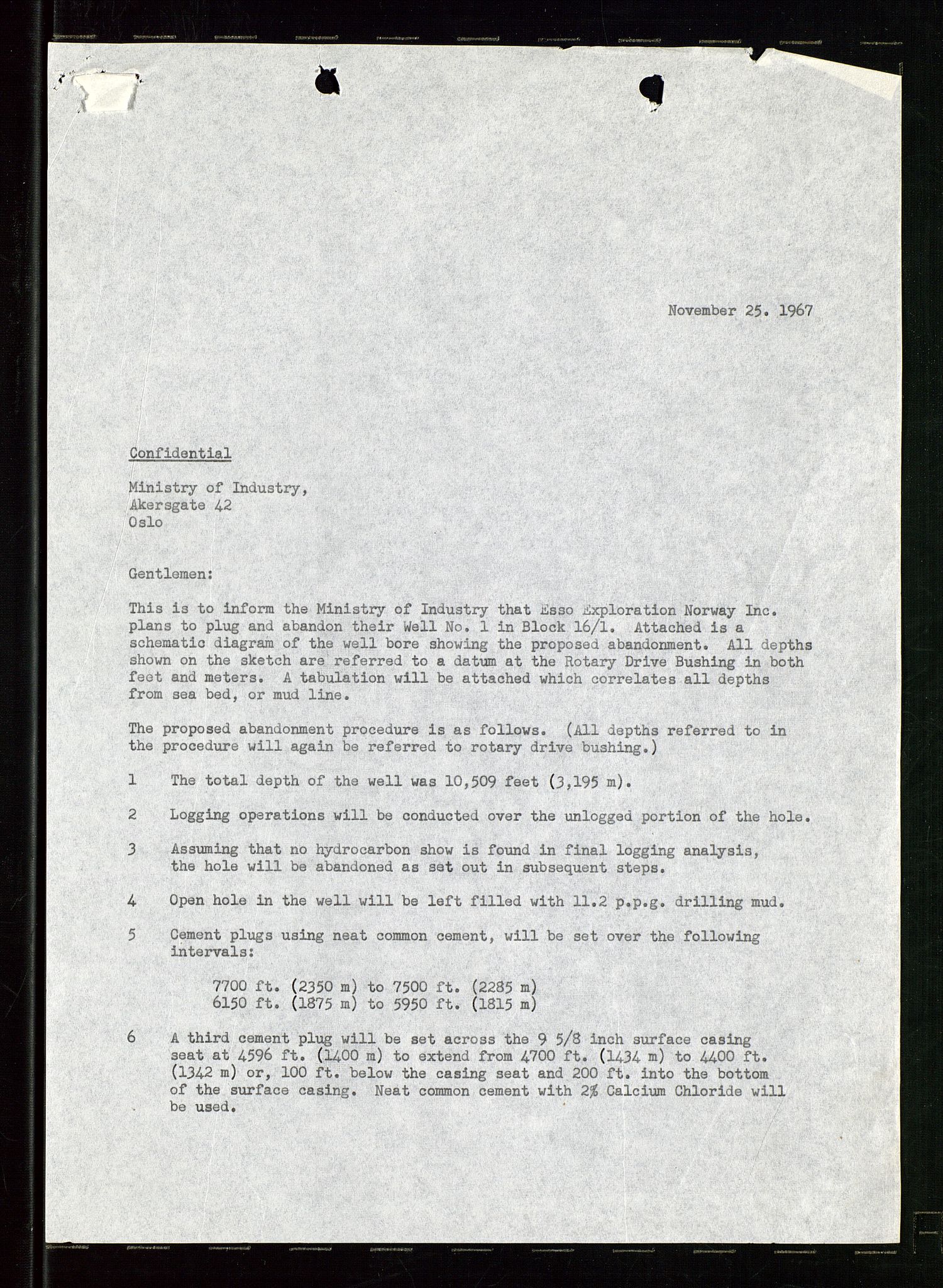 Pa 1512 - Esso Exploration and Production Norway Inc., AV/SAST-A-101917/E/Ea/L0014: Well 16/1-1, 1967-1968, s. 136