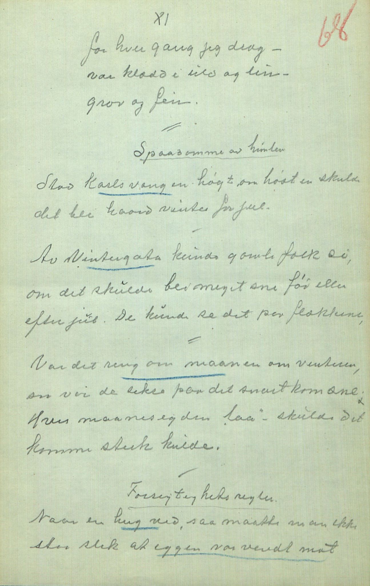 Rikard Berge, TEMU/TGM-A-1003/F/L0014/0040: 471-512 / 510 Brev til Berge frå Hankenæs + oppskrifter som H. kallar for sine, 1915-1917, s. 68