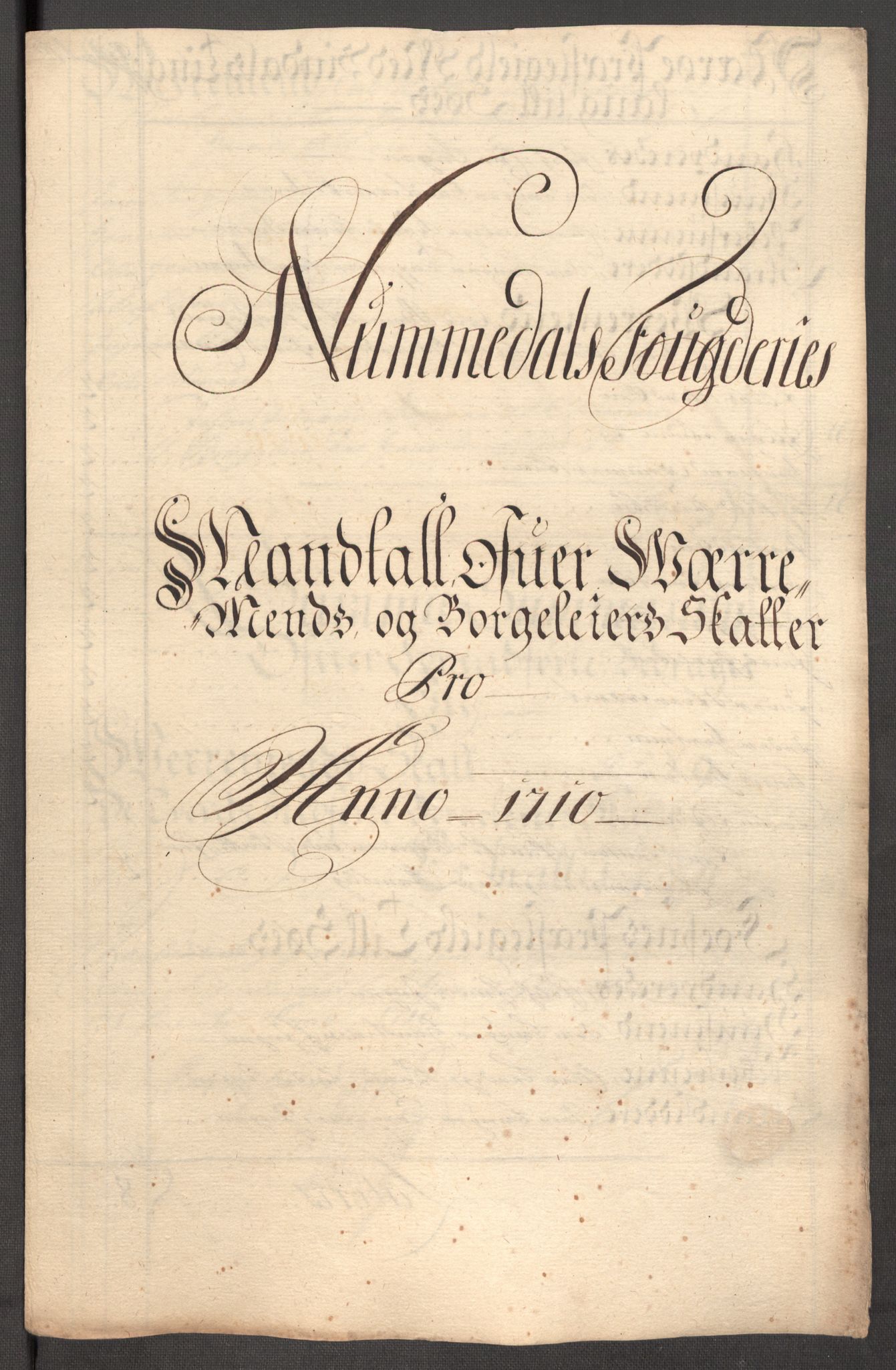 Rentekammeret inntil 1814, Reviderte regnskaper, Fogderegnskap, RA/EA-4092/R64/L4431: Fogderegnskap Namdal, 1709-1710, s. 376
