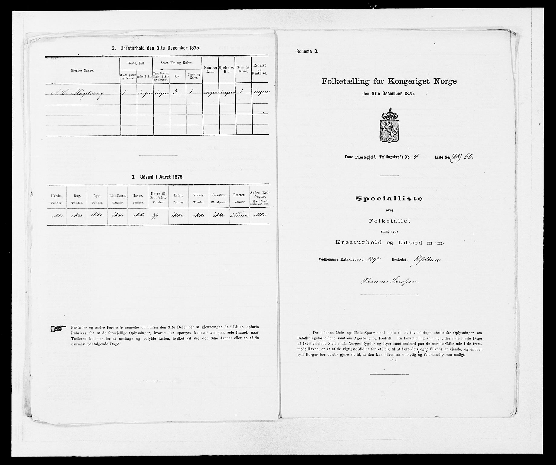 SAB, Folketelling 1875 for 1249P Fana prestegjeld, 1875, s. 554