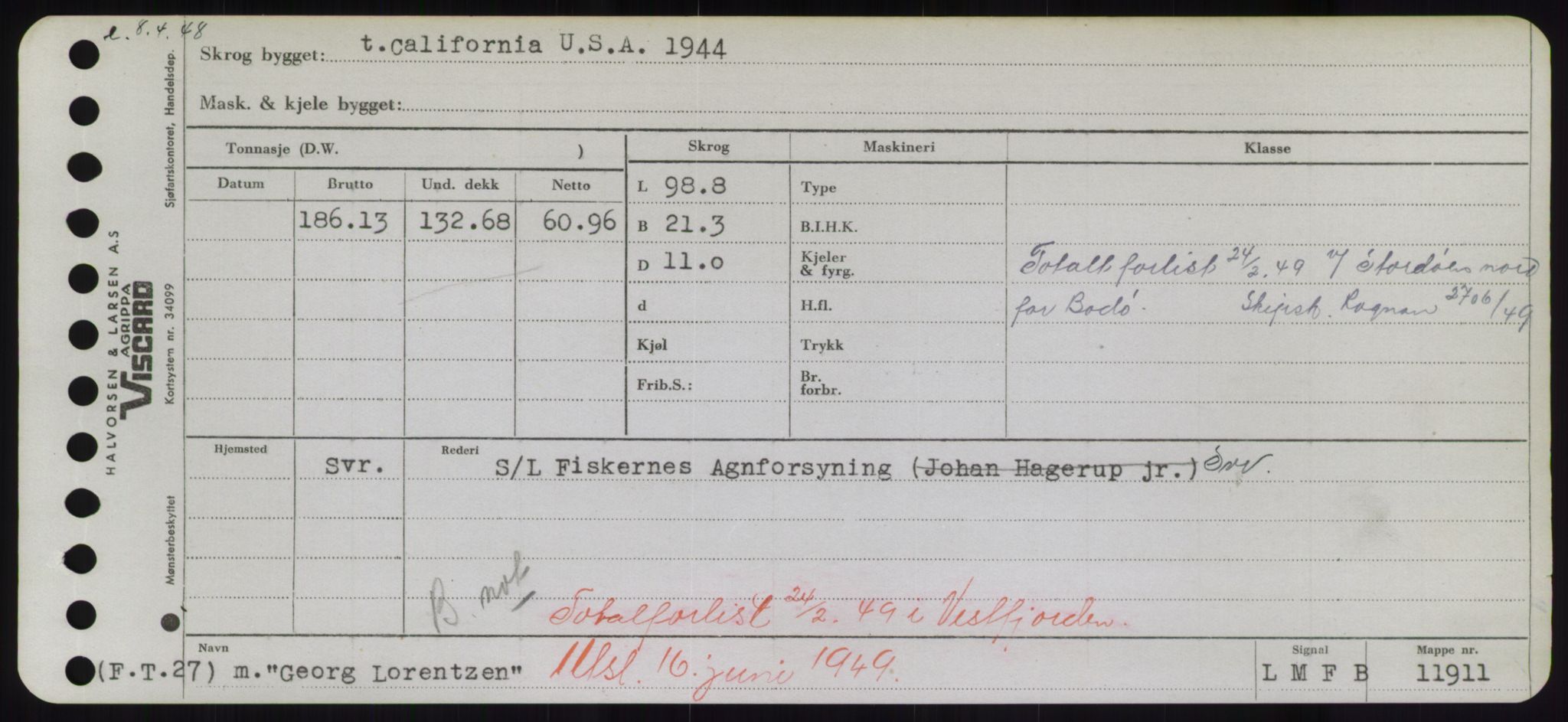 Sjøfartsdirektoratet med forløpere, Skipsmålingen, AV/RA-S-1627/H/Hd/L0012: Fartøy, G-Glø, s. 207