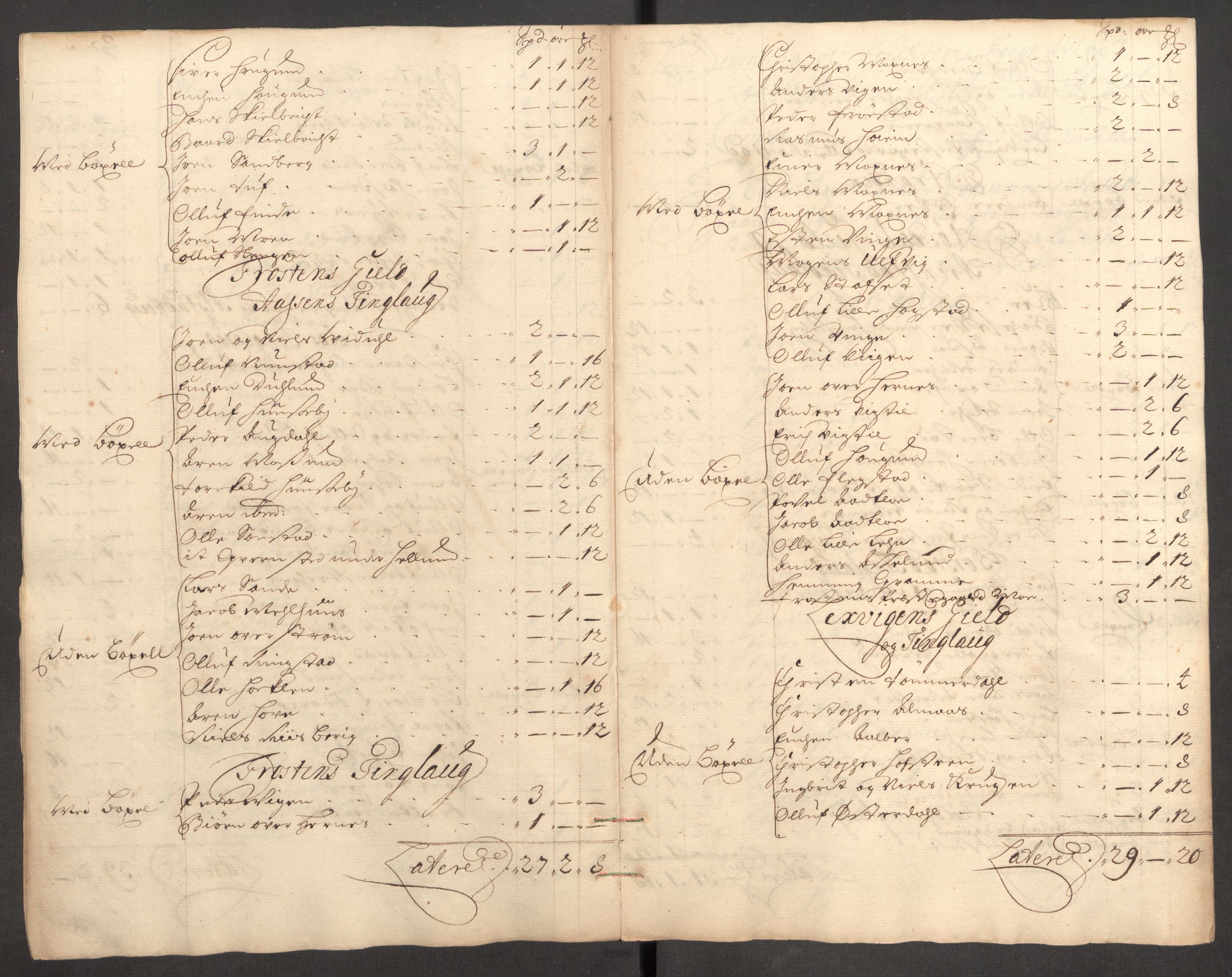 Rentekammeret inntil 1814, Reviderte regnskaper, Fogderegnskap, AV/RA-EA-4092/R62/L4188: Fogderegnskap Stjørdal og Verdal, 1696, s. 56