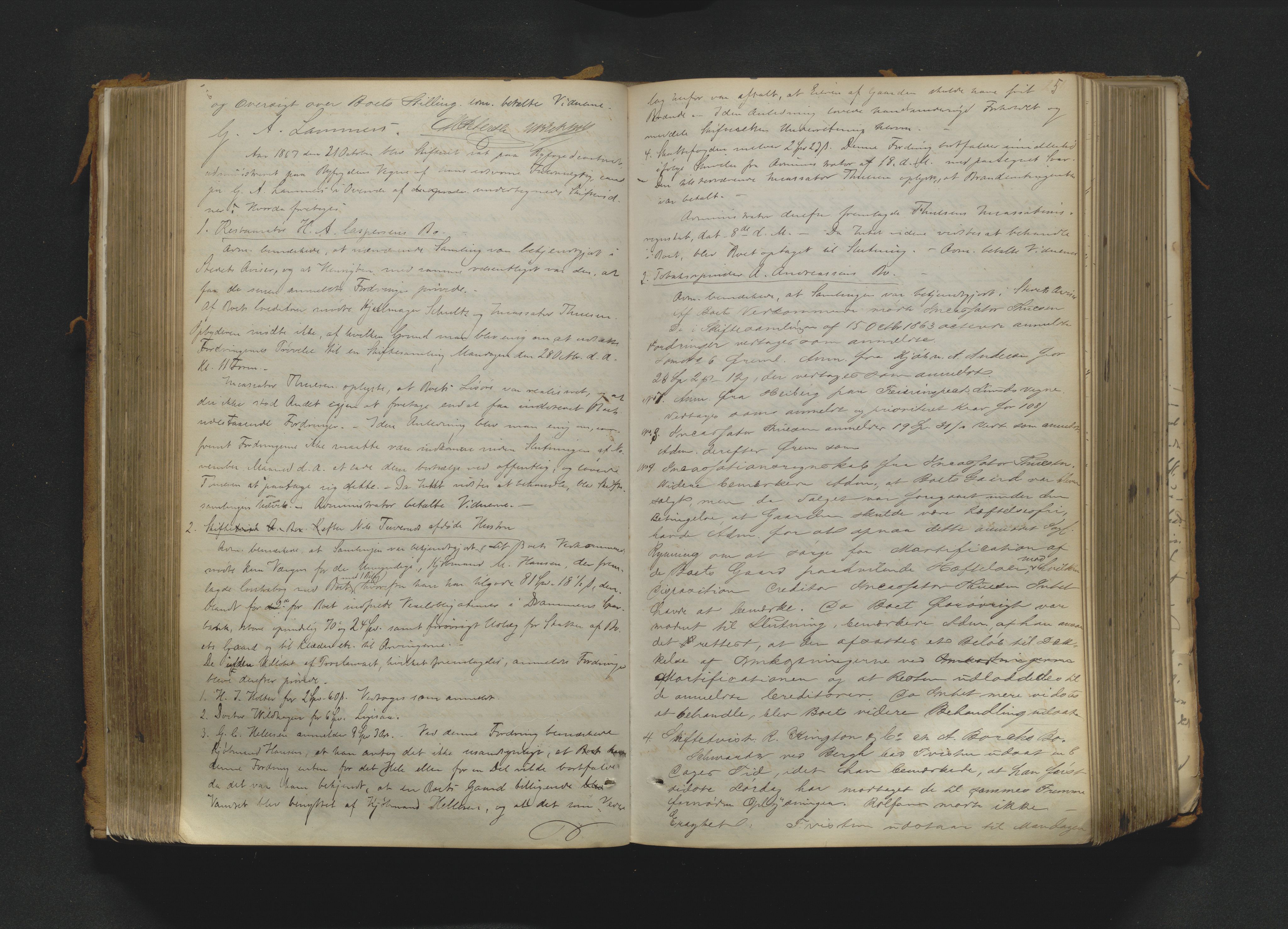 Drammen byfogd, AV/SAKO-A-222/H/Hb/Hbc/L0011: Skifteforhandlingsprotokoll., 1863-1873, s. 256