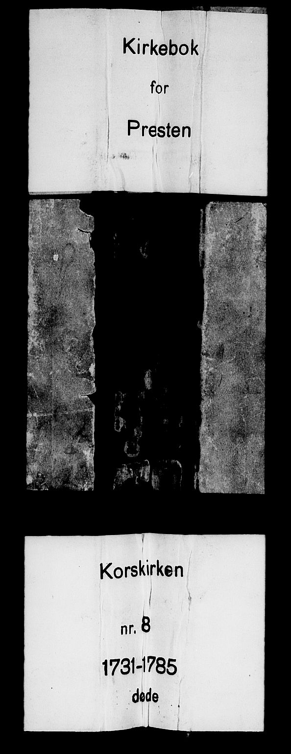 Korskirken sokneprestembete, AV/SAB-A-76101/H/Haa/L0011: Ministerialbok nr. A 11, 1731-1785