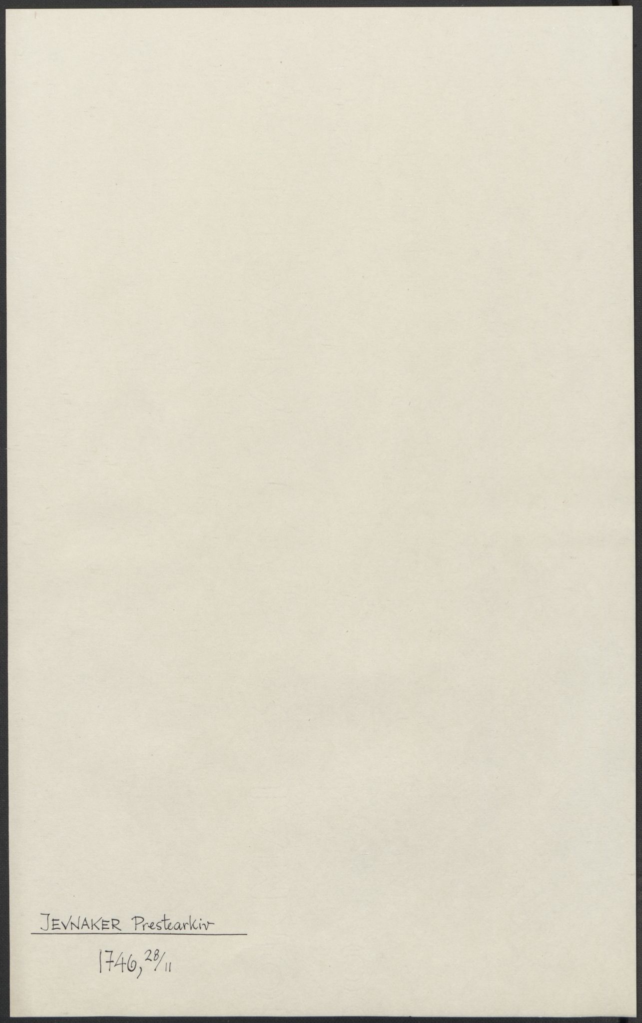 Riksarkivets diplomsamling, RA/EA-5965/F15/L0014: Prestearkiv - Oppland, 1696-1879, s. 85