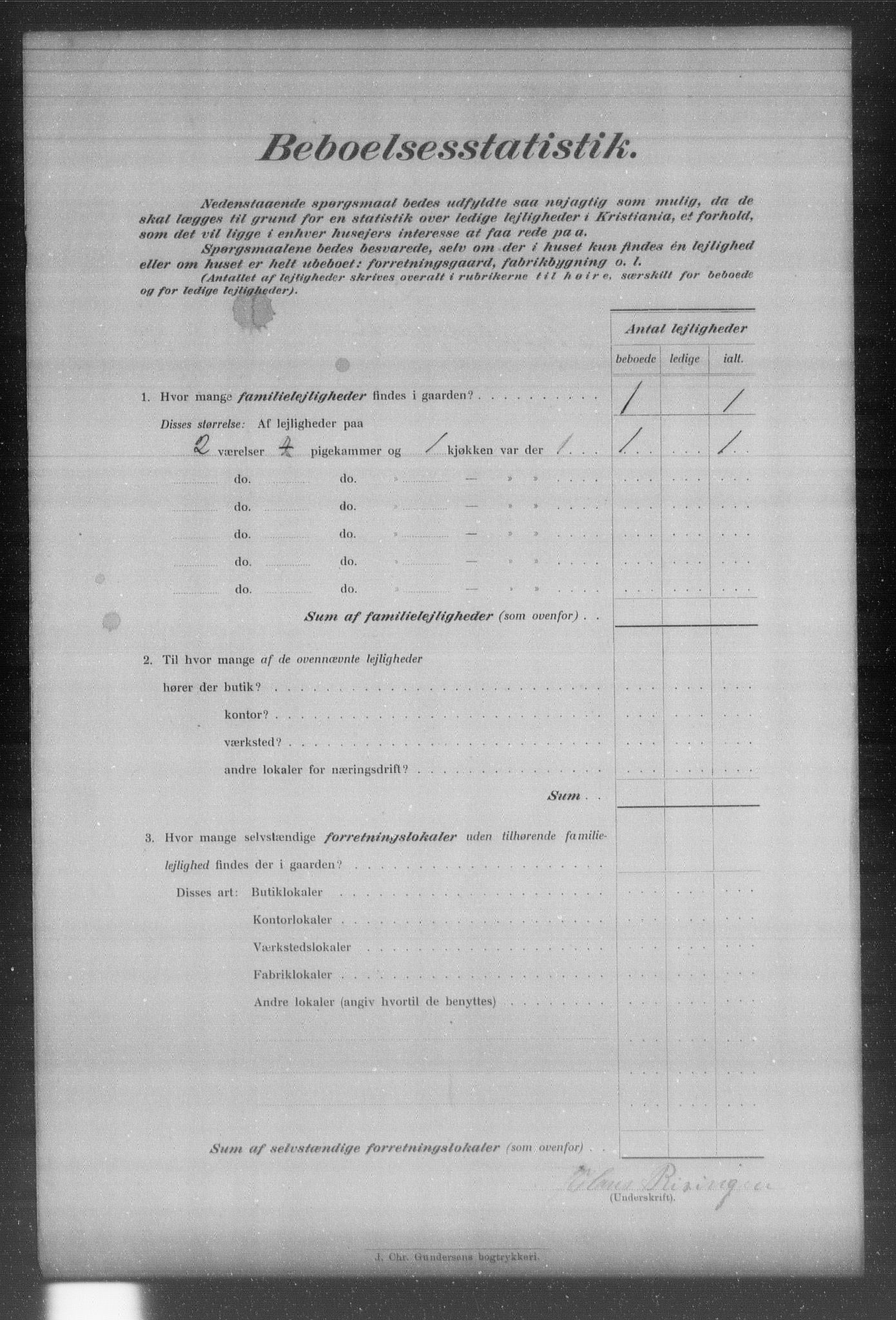 OBA, Kommunal folketelling 31.12.1903 for Kristiania kjøpstad, 1903, s. 16780