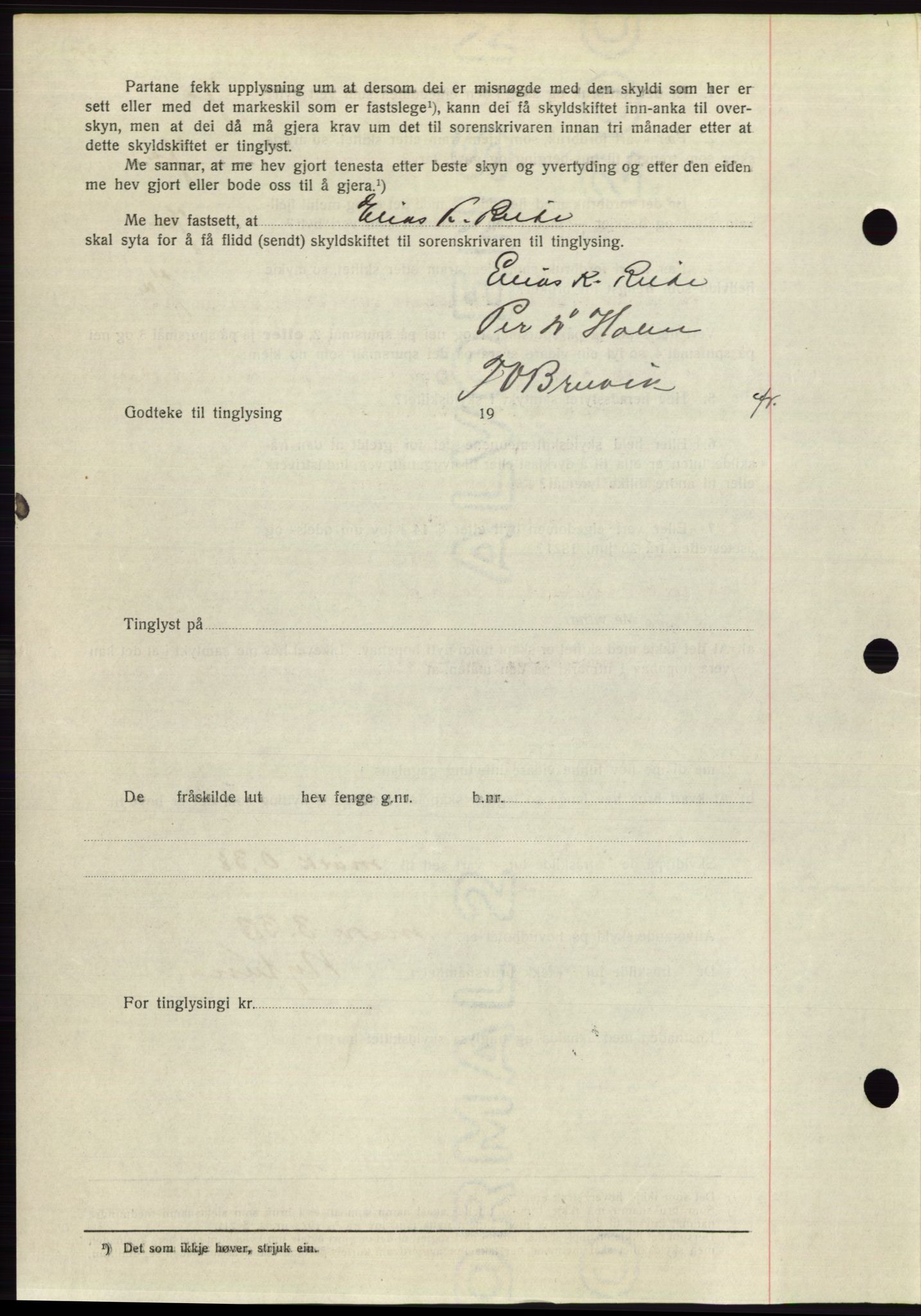 Søre Sunnmøre sorenskriveri, AV/SAT-A-4122/1/2/2C/L0054: Pantebok nr. 48, 1932-1933, Tingl.dato: 03.12.1932