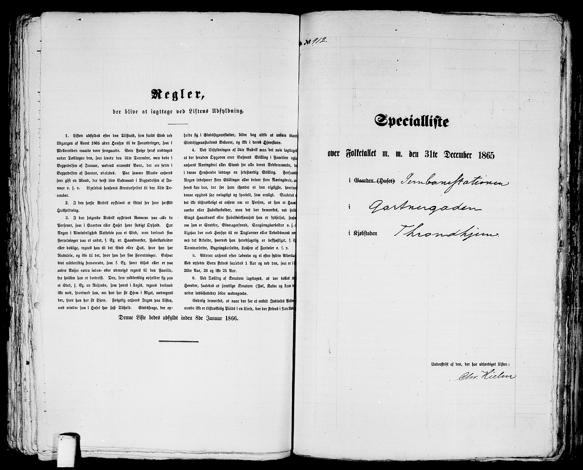 RA, Folketelling 1865 for 1601 Trondheim kjøpstad, 1865, s. 1898