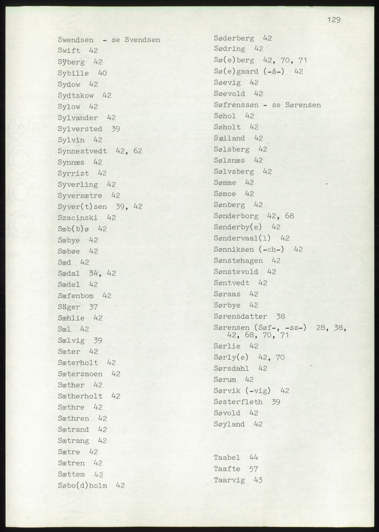 Lassens samlinger, RA/PA-0051, s. 129